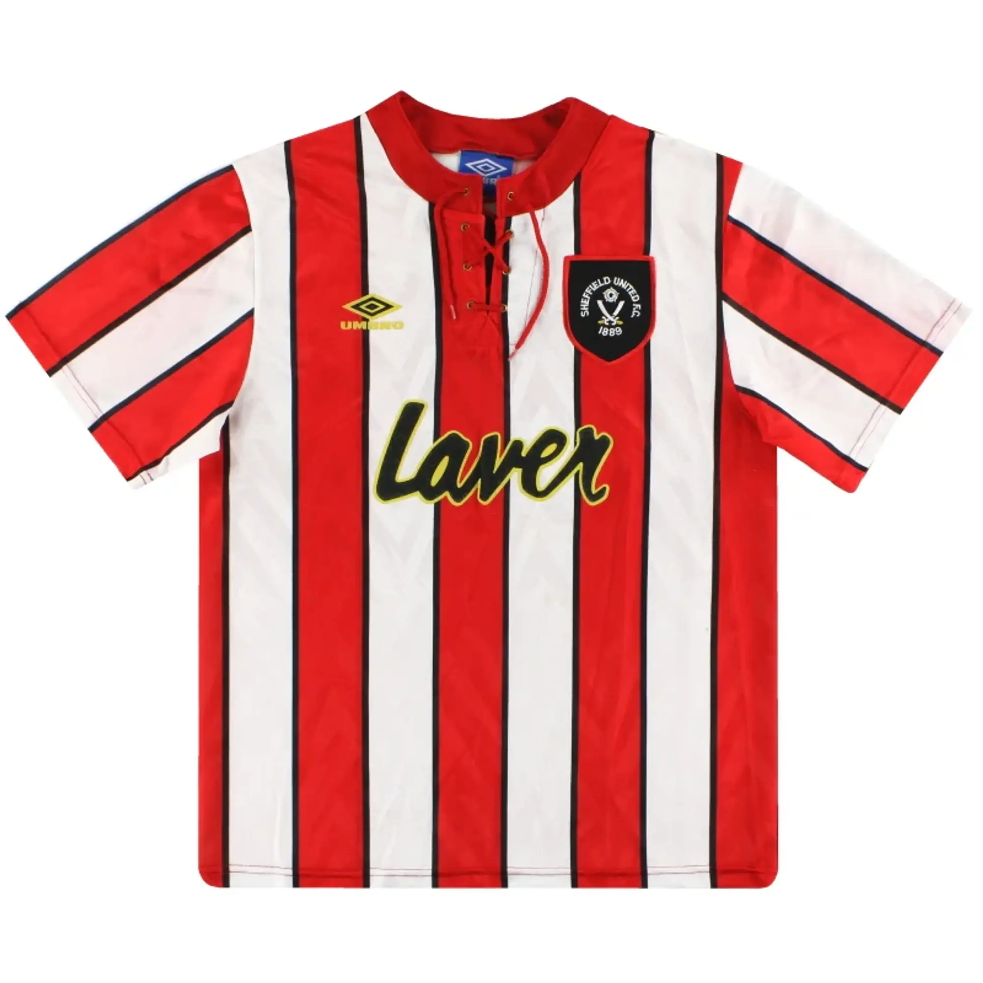 1992-94 Sheffield United Umbro Home Shirt M - Sheffield United / Excellent 