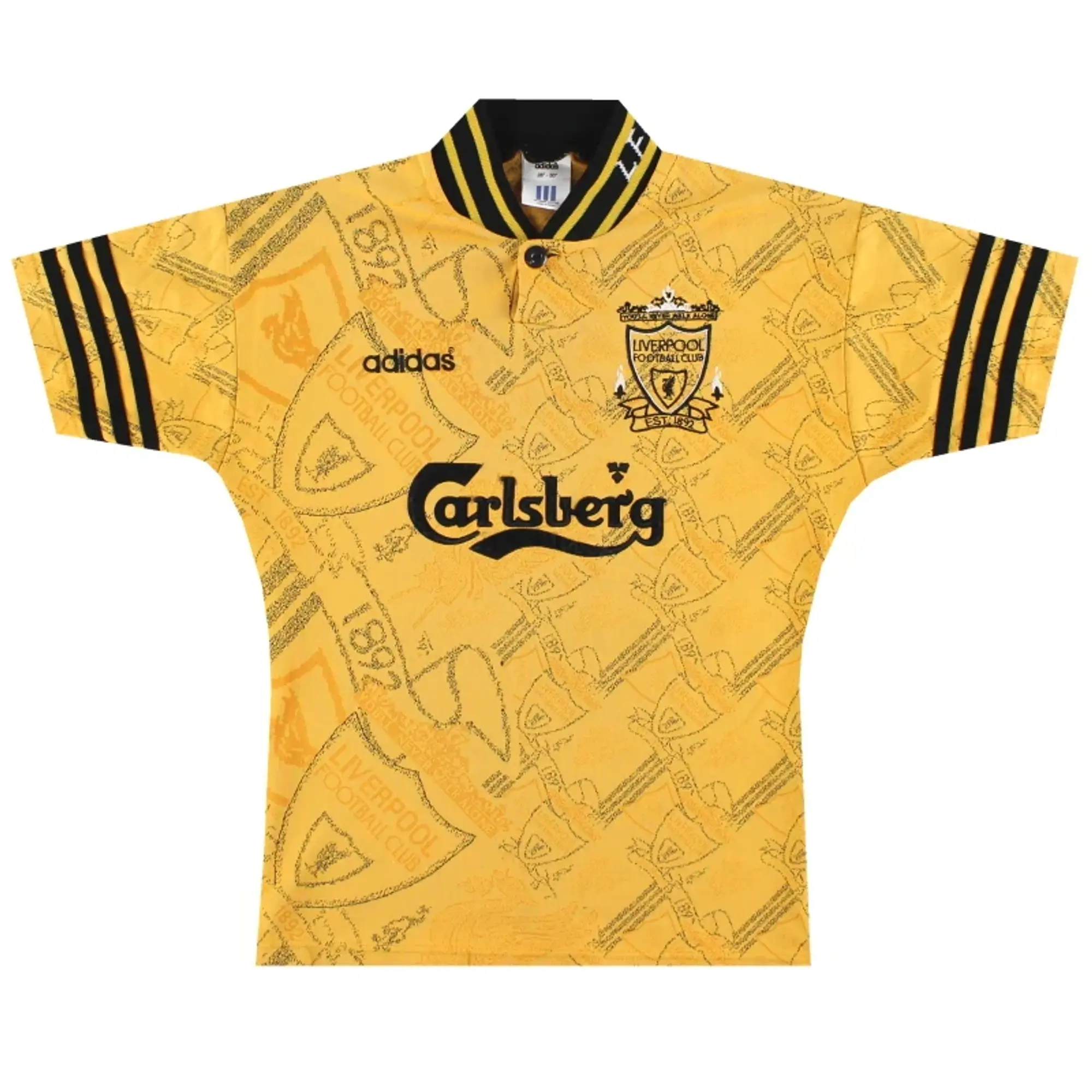 1994-96 Liverpool adidas Third Shirt Y - Liverpool / Very good 