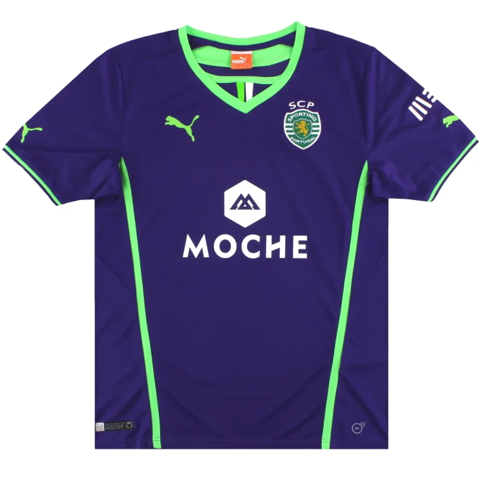 2013-14 Sporting Lisbon Puma Away Shirt M - Sporting Lisbon / Excellent 
