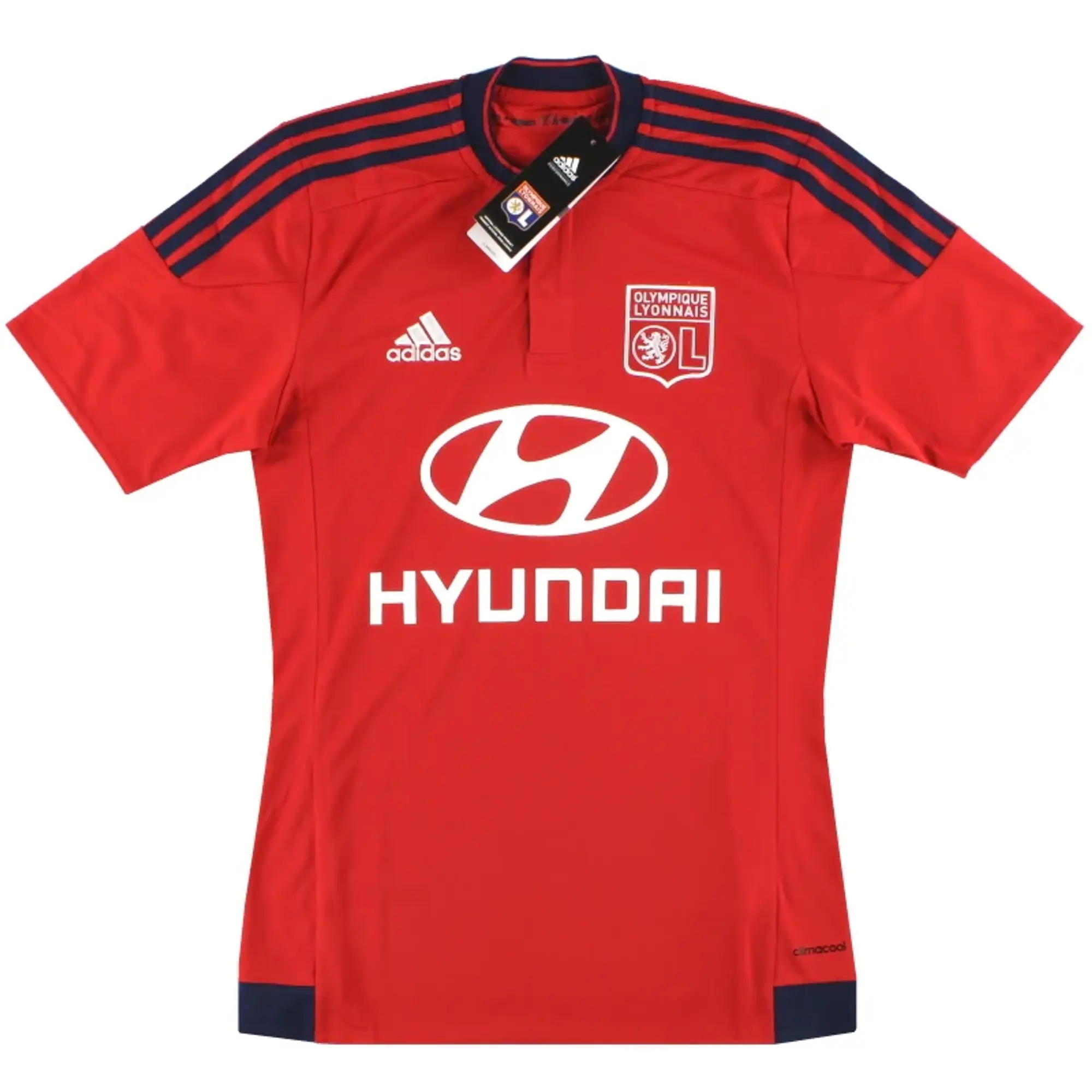 2015-16 Lyon adidas Away Shirt *w/tags* XS - Lyon / w/tags 