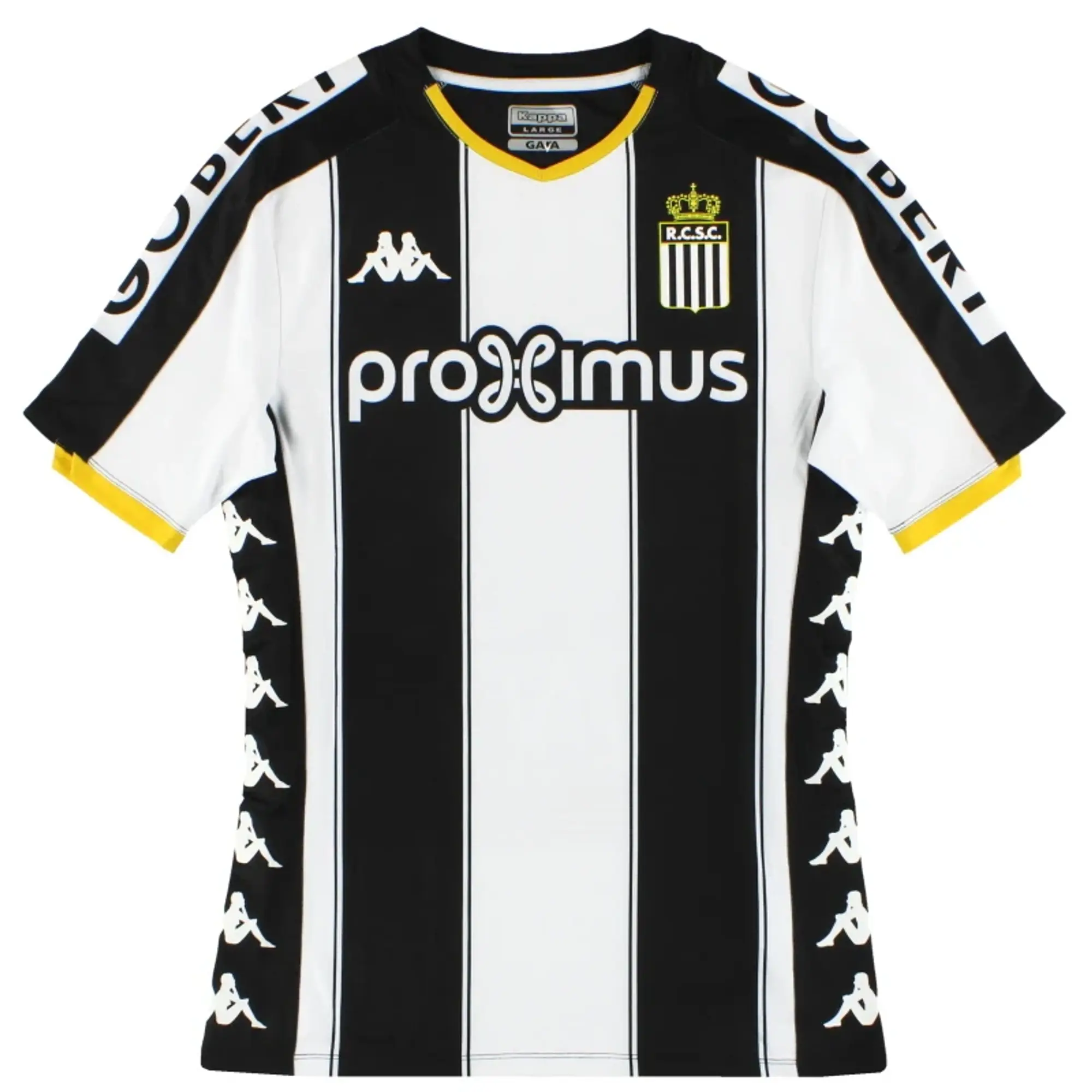 2019-20 Charleroi Kappa Kombat Pro Home Shirt 4XL - Other European Clubs / Excellent 