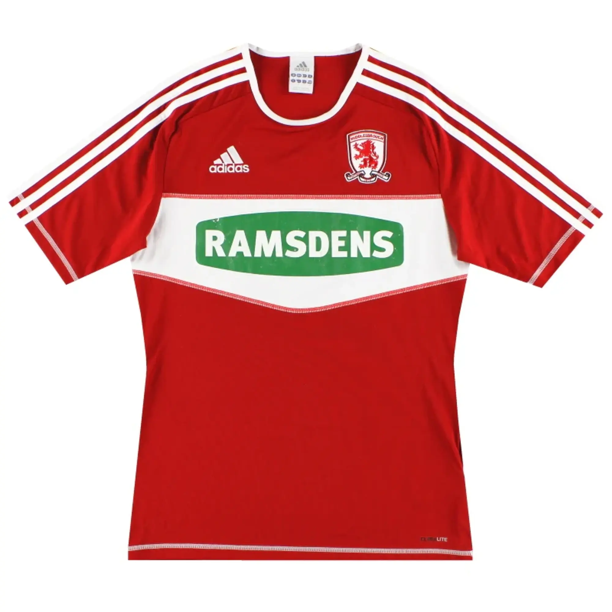 2012-13 Middlesbrough adidas Home Shirt S - Middlesbrough / Very Good 
