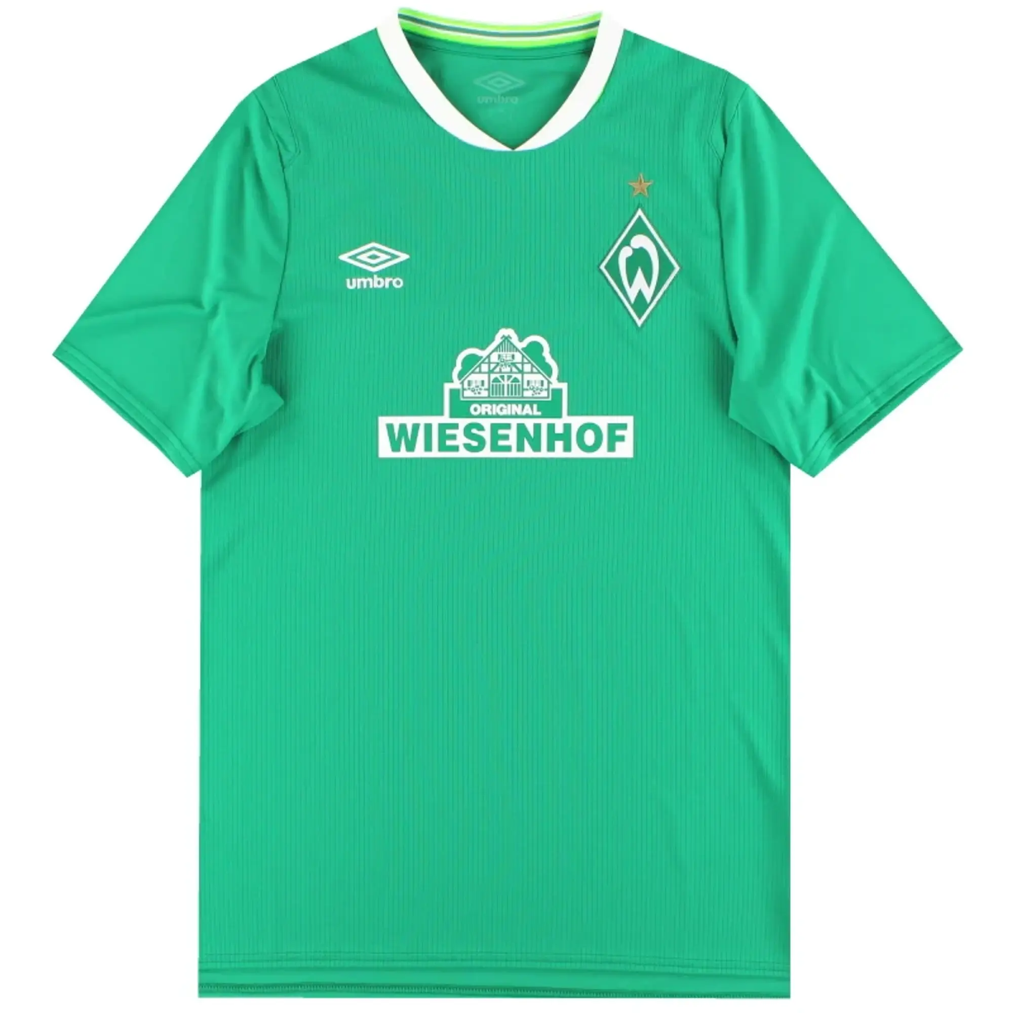 2019-20 Werder Bremen Umbro Home Shirt *As New* M - Werder Bremen / As New 