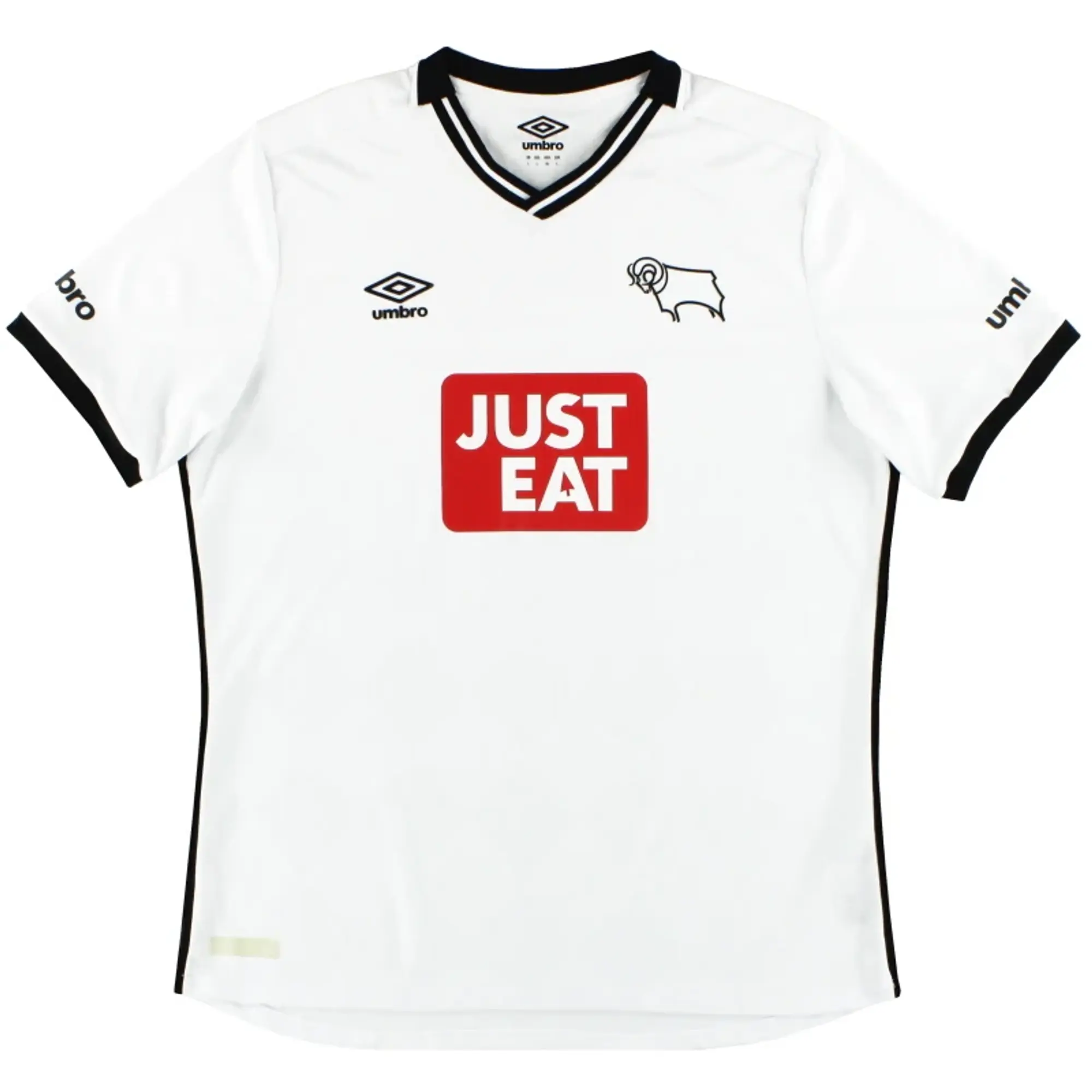 2015-16 Derby County Umbro Home Shirt L - Derby County / Very good 