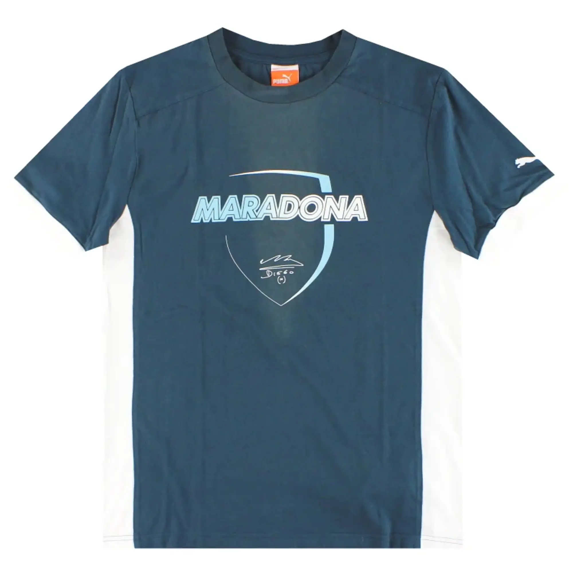 2010s Argentina Puma Maradona Graphic Tee M - Argentina / Excellent 