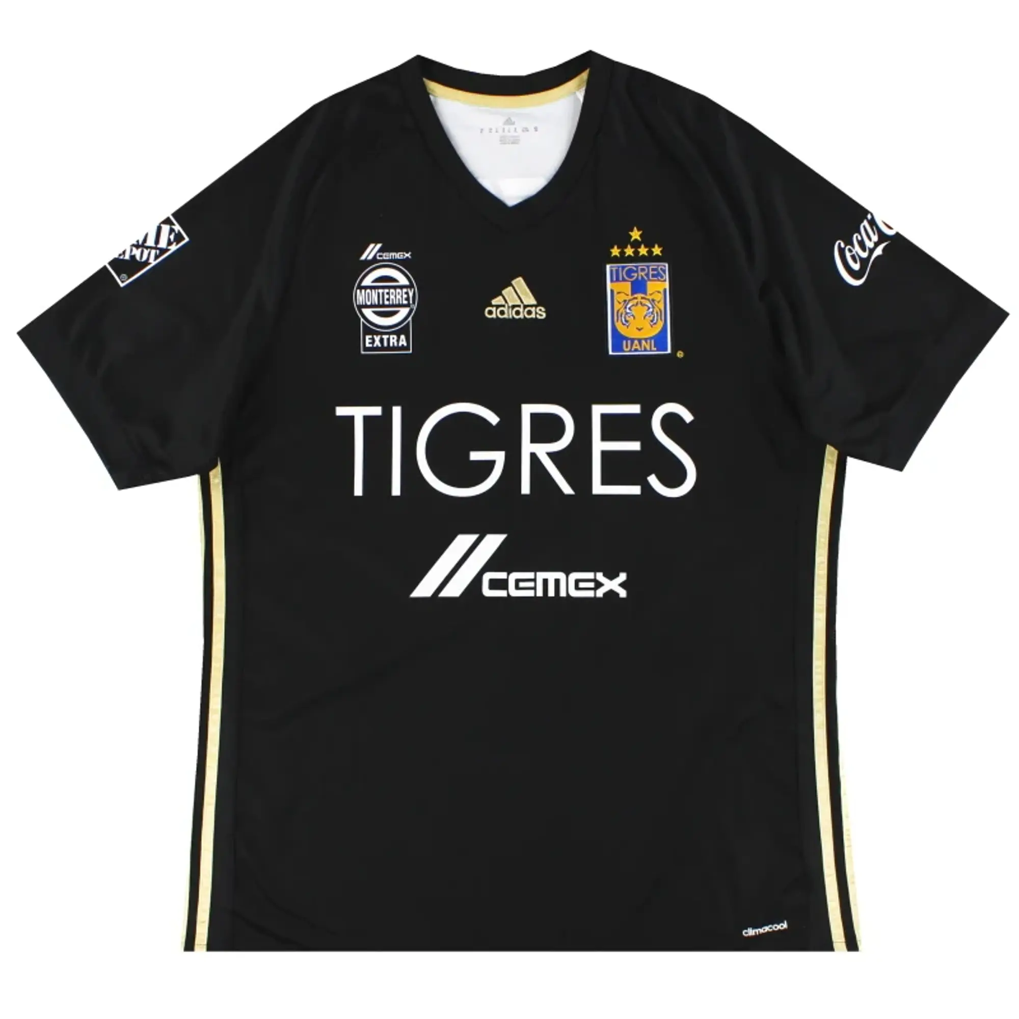 2016-17 Tigres UANL adidas Third Shirt XL - North and Central American / Caribbean Zone / Excellent 
