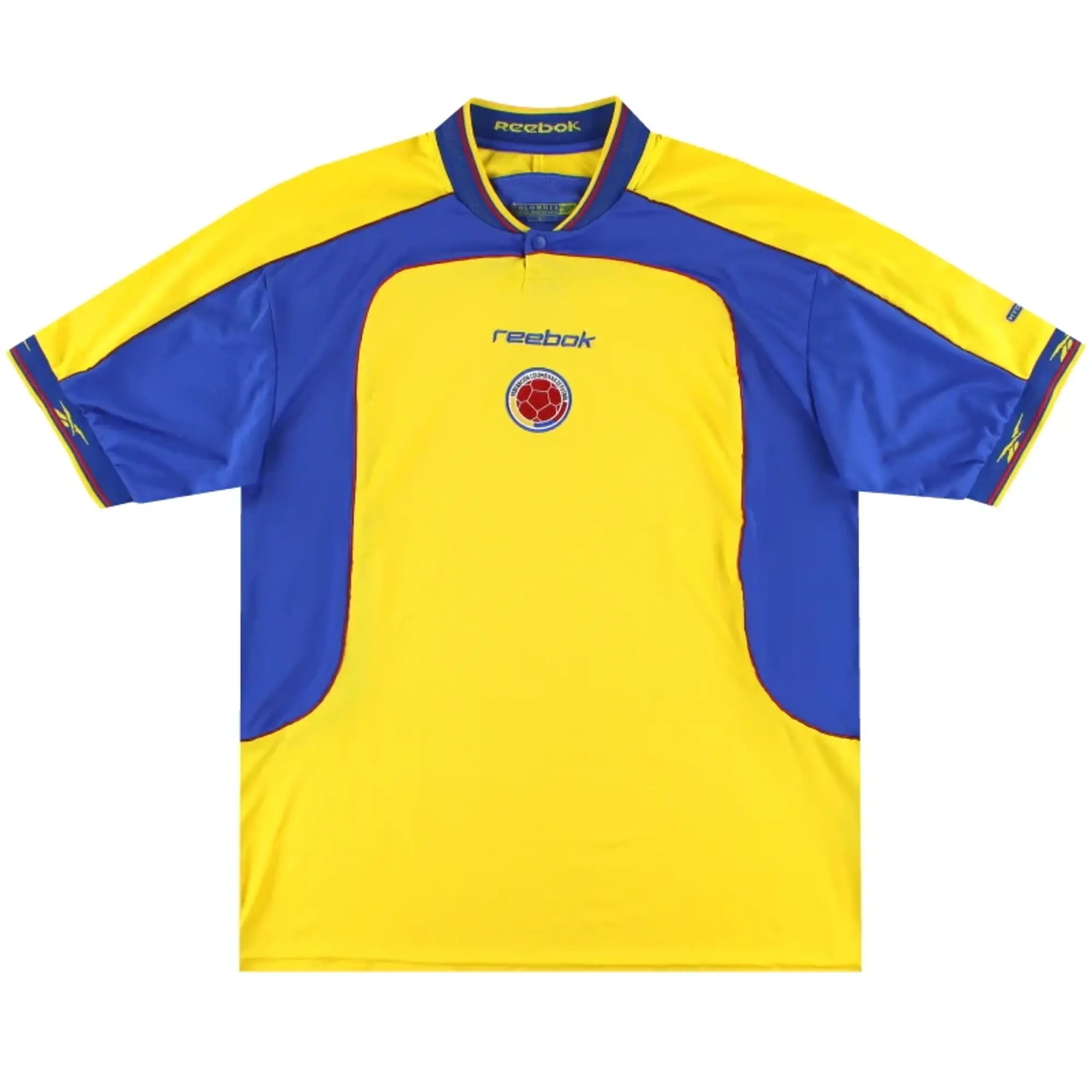 2001-03 Colombia Reebok Home Shirt L - Colombia / Excellent 