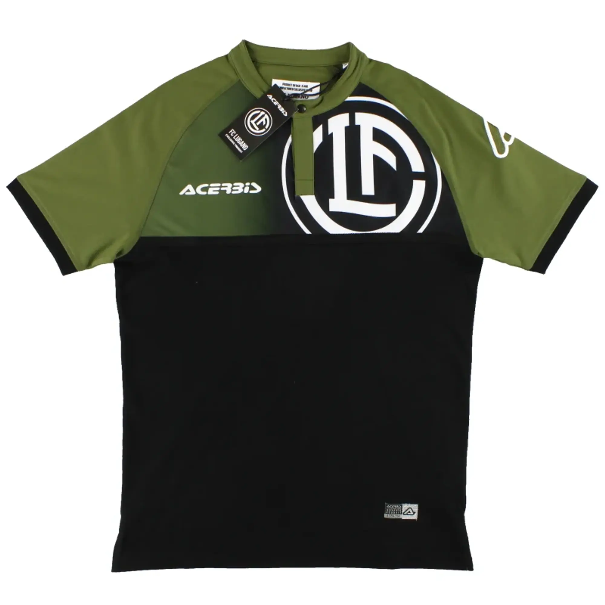 2019-20  FC Lugano Acerbis Polo Shirt *BNIB* - Other European Clubs / BNIB 