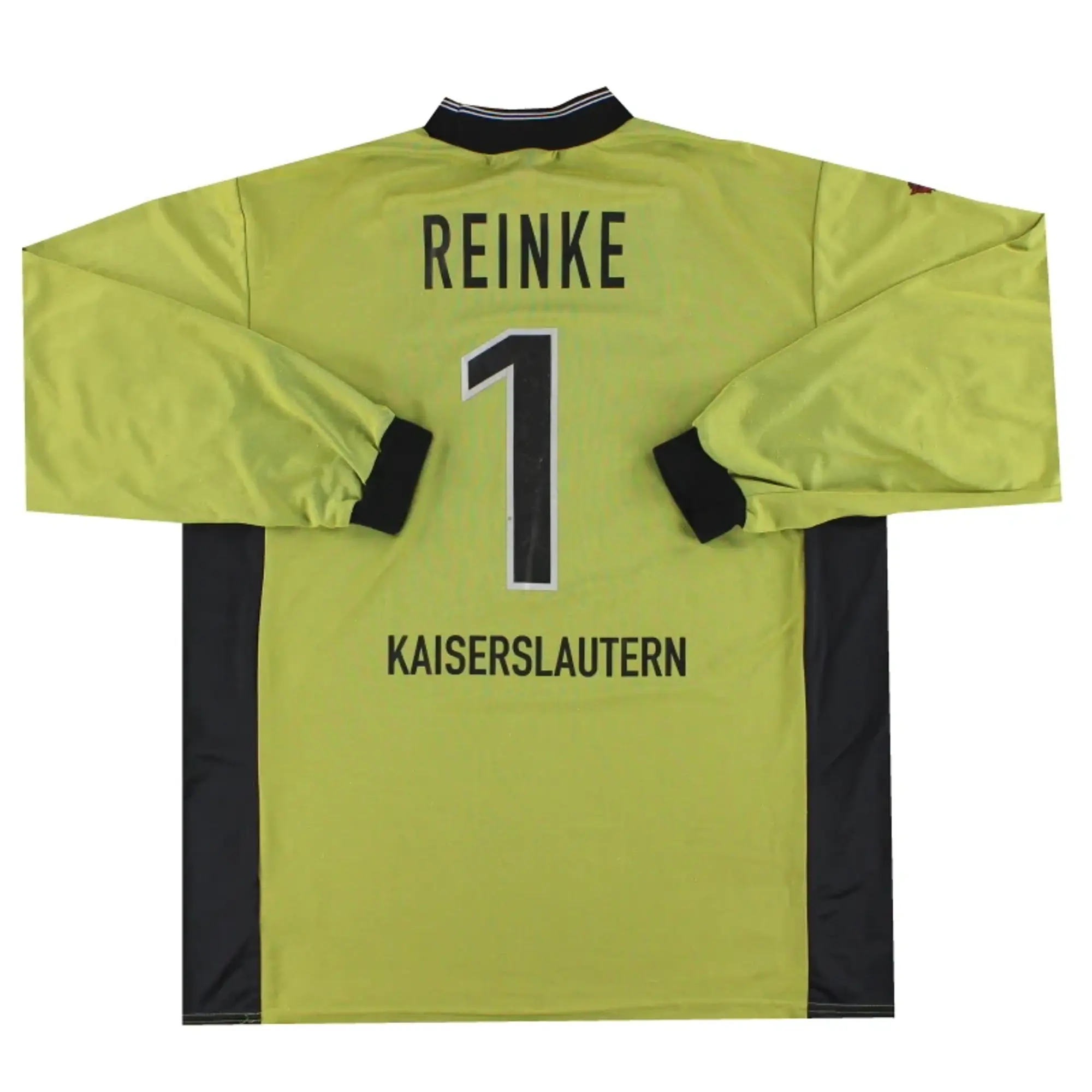1999-00 Kaiserslautern Nike Goalkeeper Shirt Reinke #1 XL - Other German Clubs / Very good 