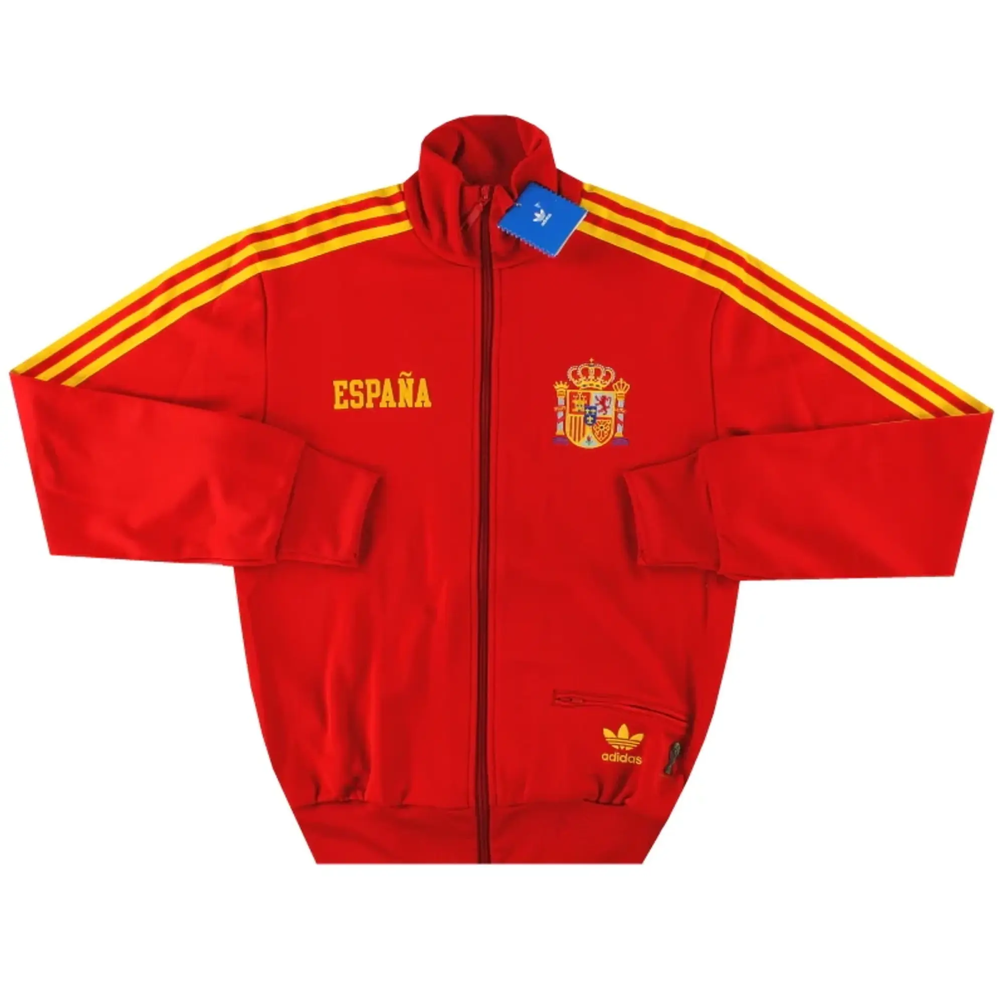 2006-08 Spain adidas Orginals '1974 Reissue' World Cup Track Top *BNIB* S - Spain / BNIB 