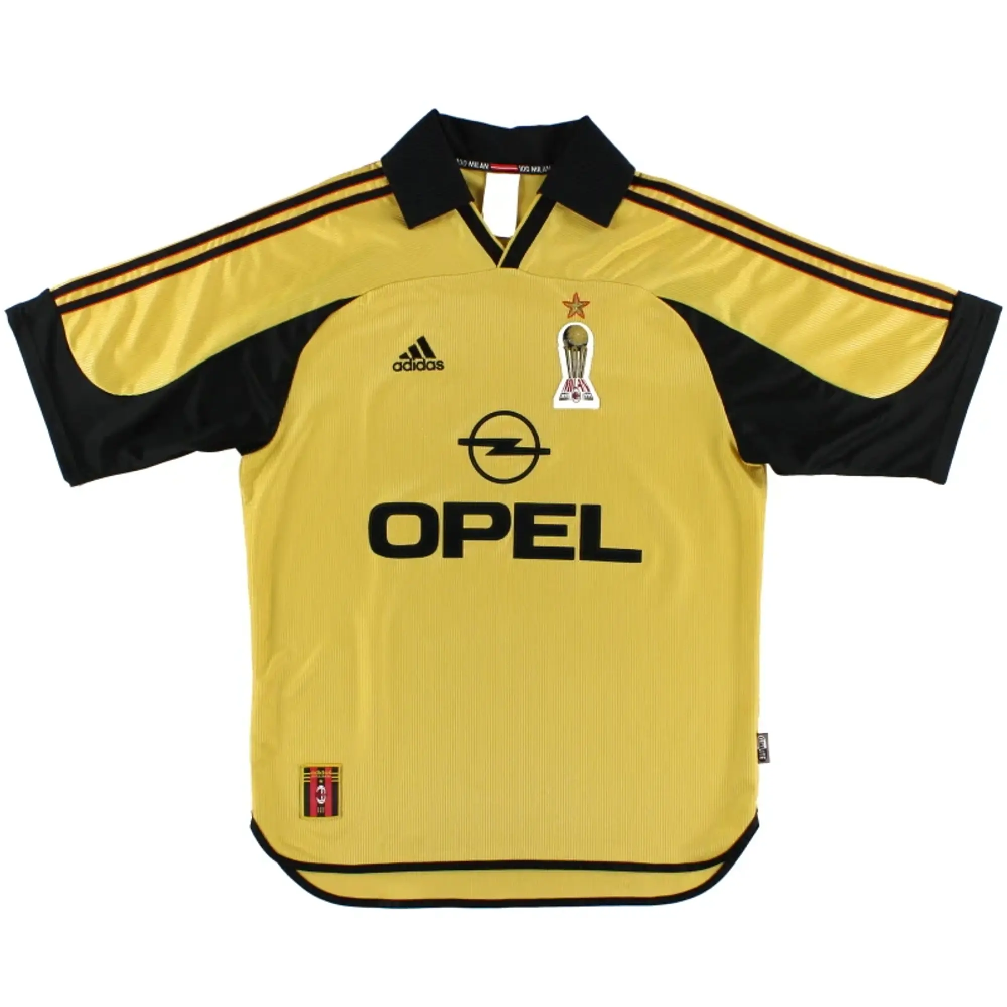 1999-00 AC Milan adidas Centenary Fourth Shirt XL - AC Milan / Excellent 