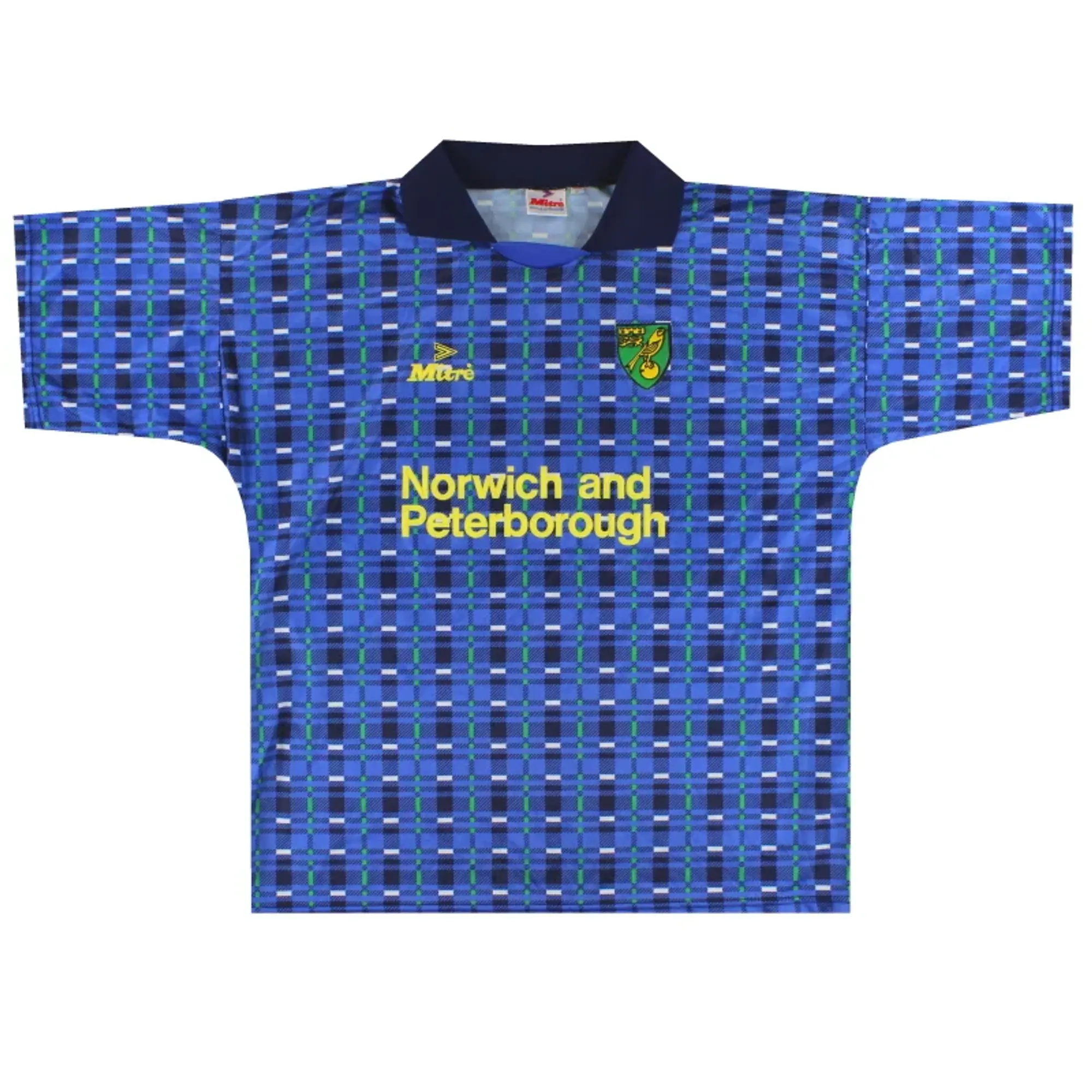 1994-96 Norwich City Mitre Away Shirt *Mint* M - Norwich City / Mint 