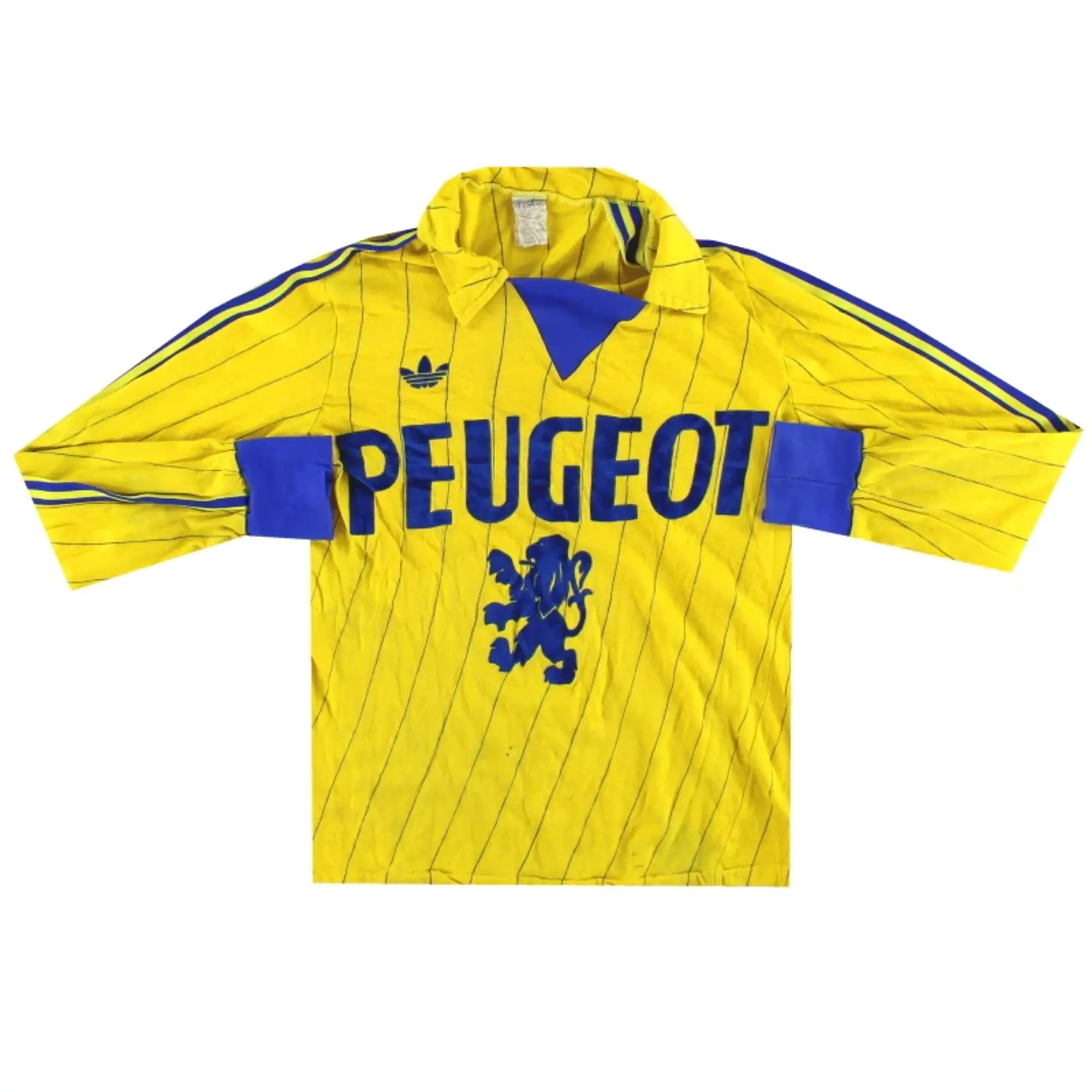 1981-82 Sochaux adidas Home Shirt L/S XS - Other French Clubs / Good 