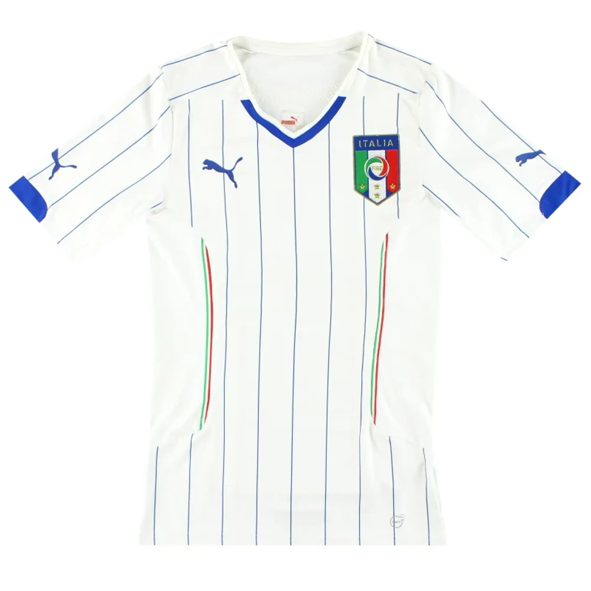 2014-15 Italy Puma Authentic Away Shirt L - Italy / Excellent 