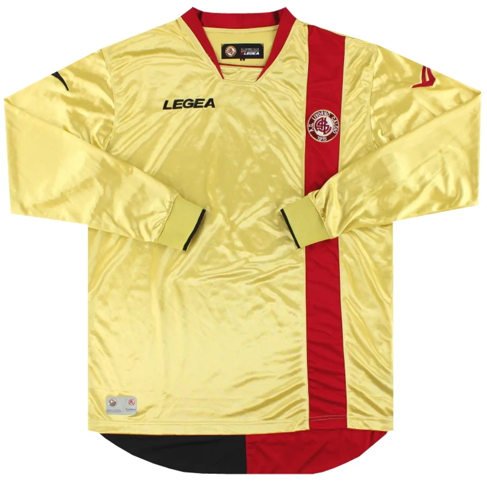 2010-11 Livorno Legea Third Shirt L/S XL - Other Italian Clubs / Excellent 