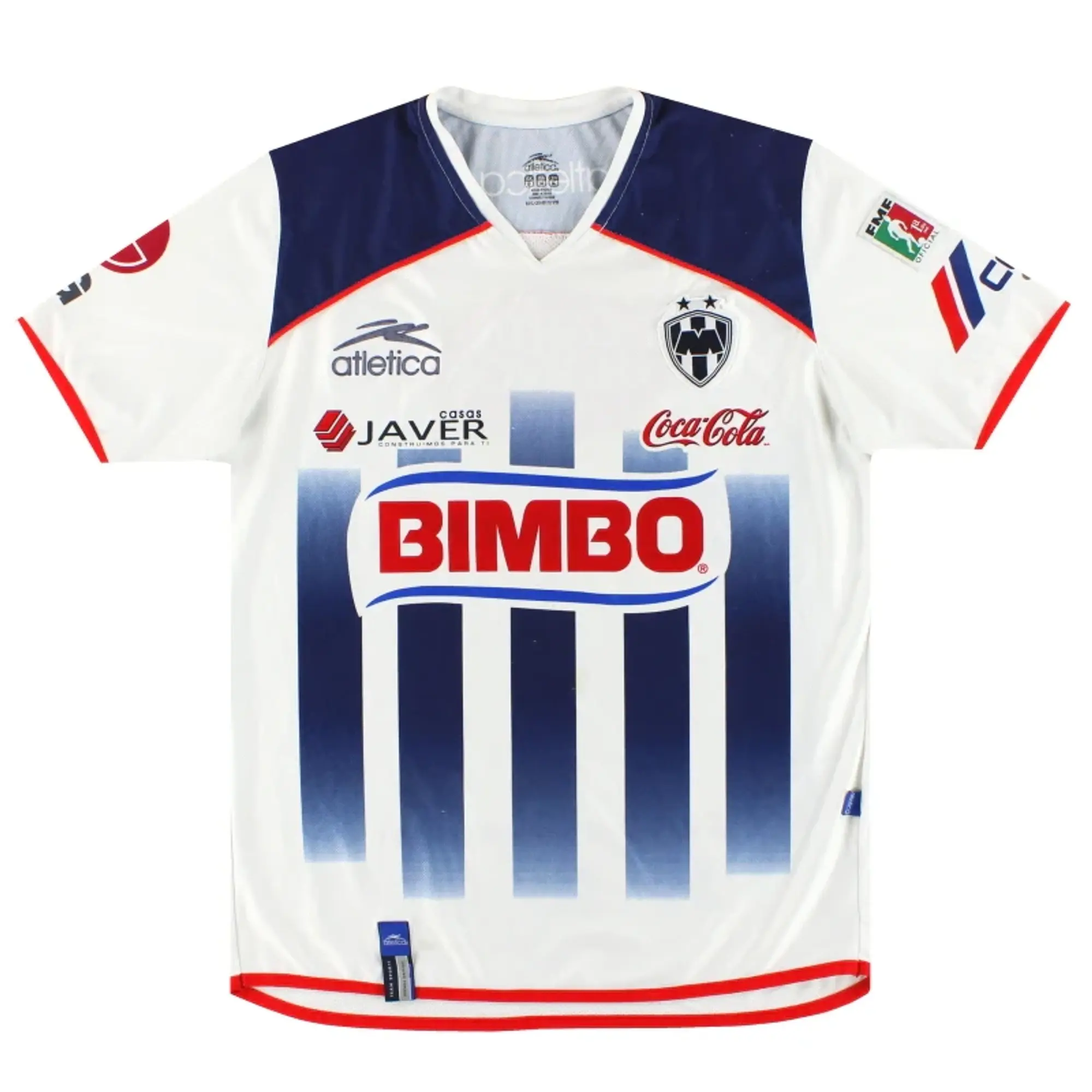 2006-07 Monterrey Atletica Third Shirt M - Central and South American Clubs / Very Good 
