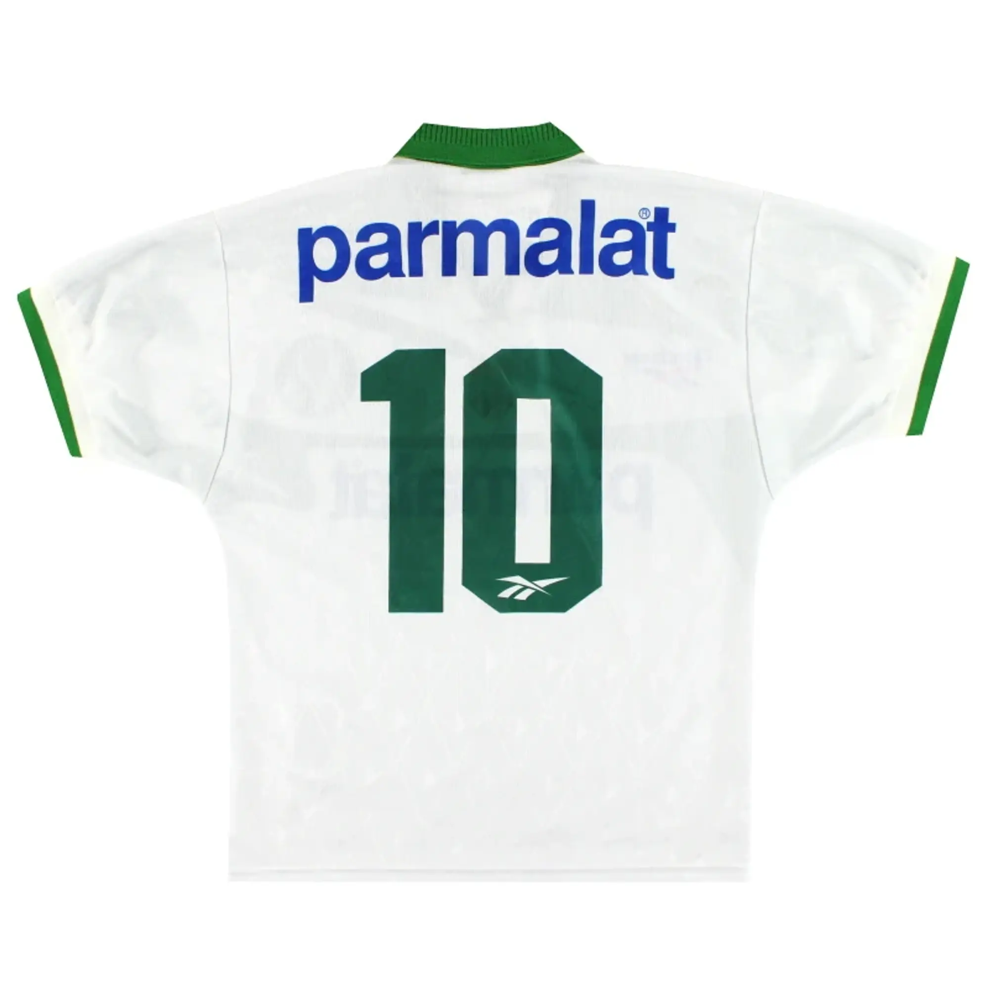 1996 Palmeiras Reebok Away Shirt #10 S - Central and South American Clubs / Excellent 