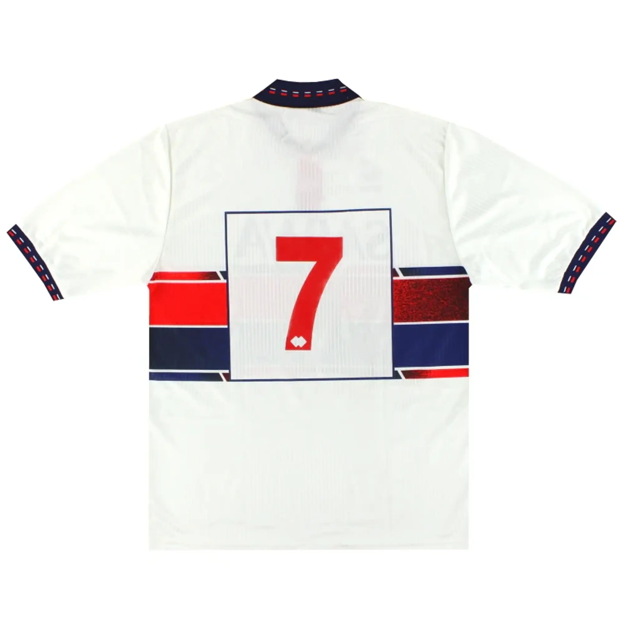 1992-94 Genoa Errea Away Shirt #7 XL - Other Italian Clubs / Excellent 