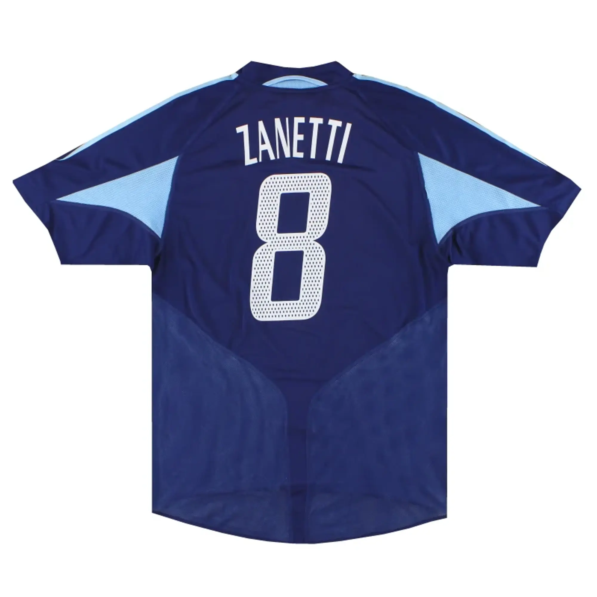 2004-05 Argentina adidas Away Shirt Zanetti #8 L - Argentina / Excellent 