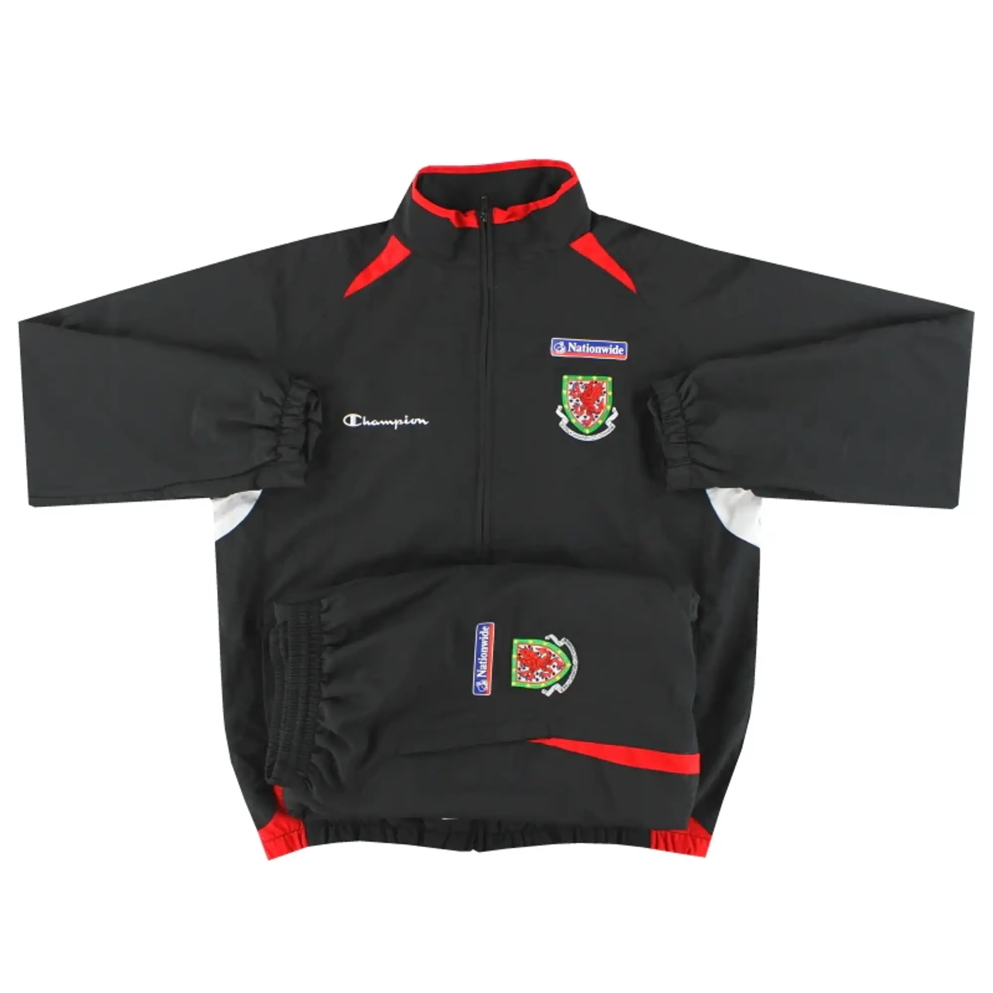 2008-10 Wales Champion Tracksuit L - Wales / Excellent 