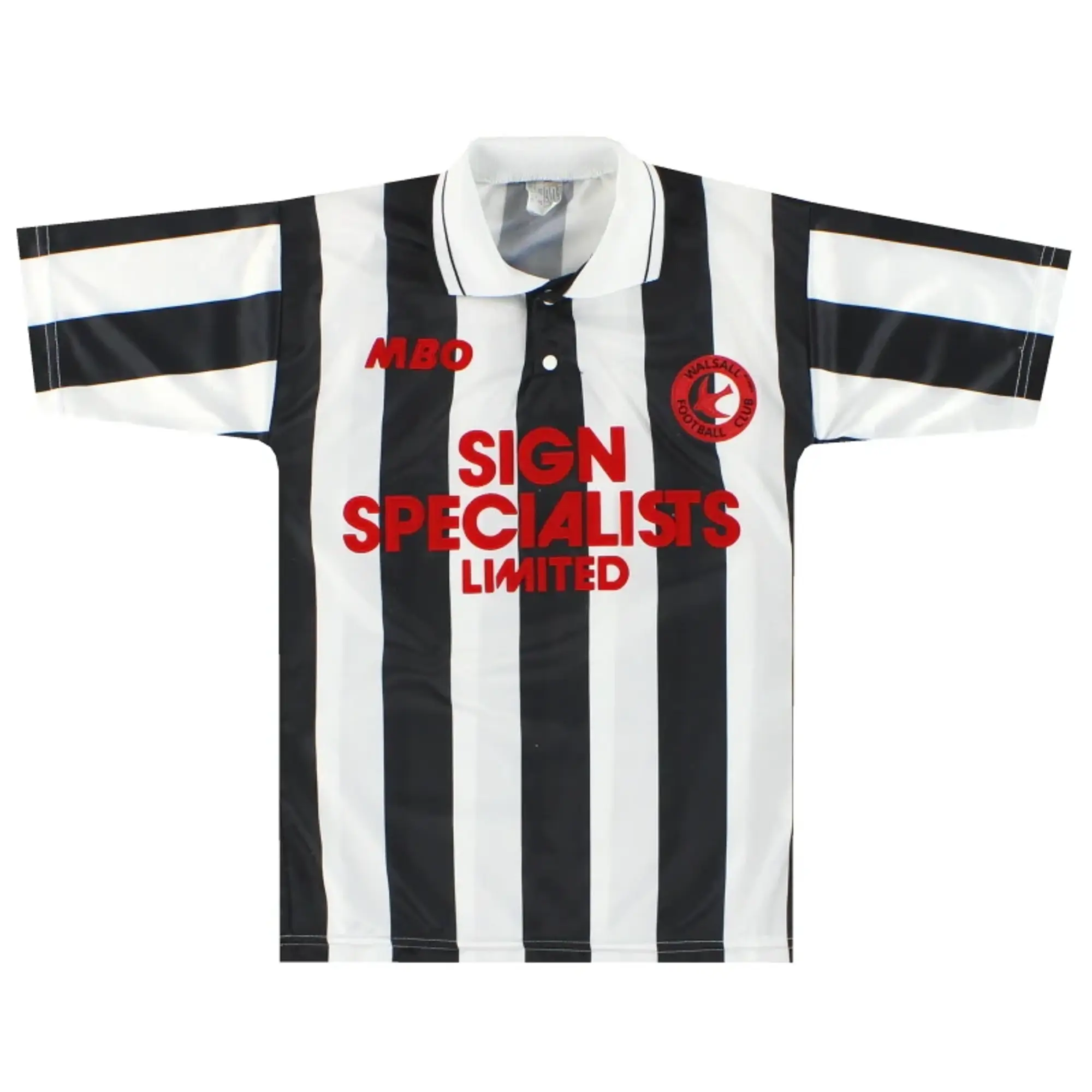 1993-94 Walsall Away Shirt Y - Walsall / Excellent 