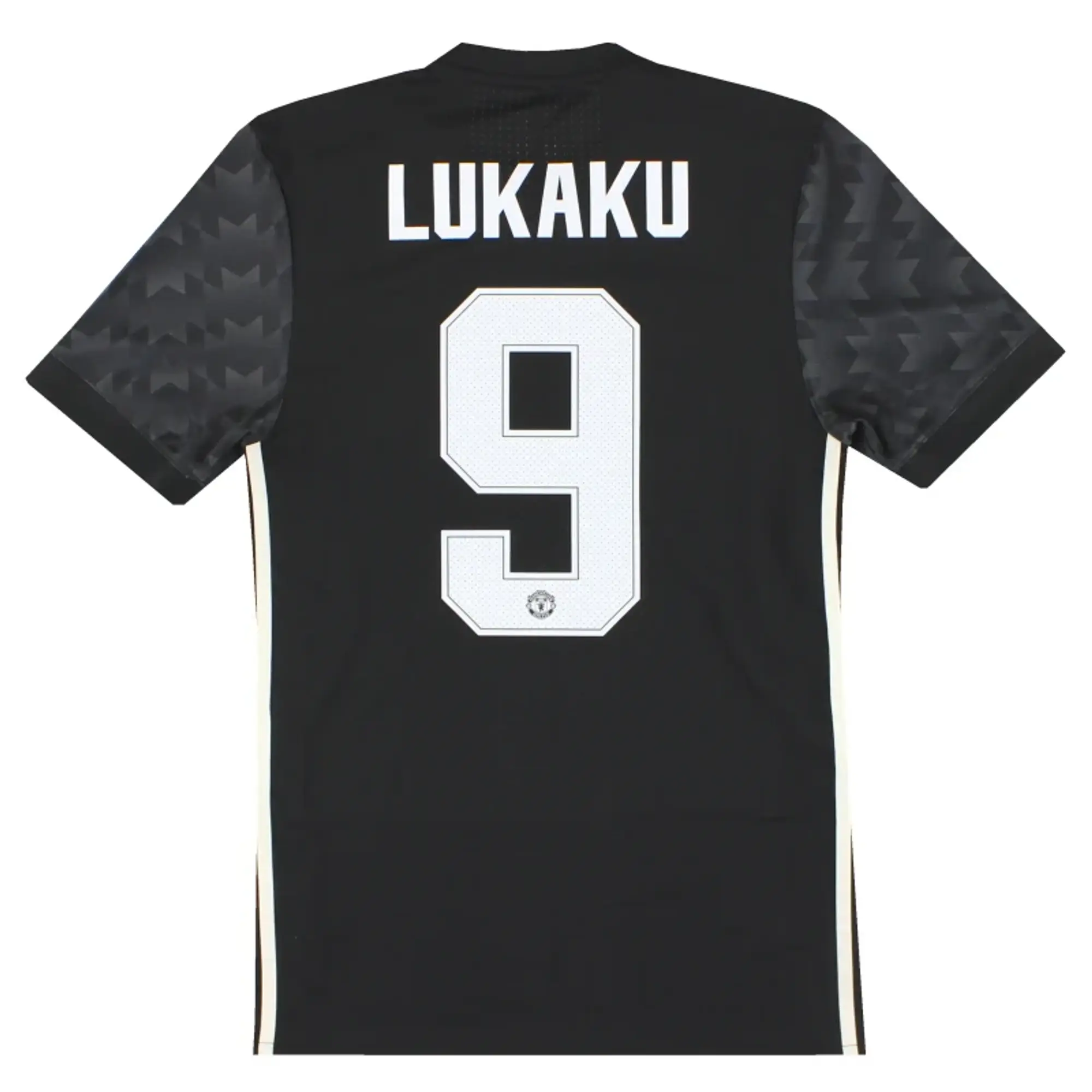 2017-18 Manchester United adidas Authentic Away Shirt Lukaku #9 S - Manchester United / Excellent 
