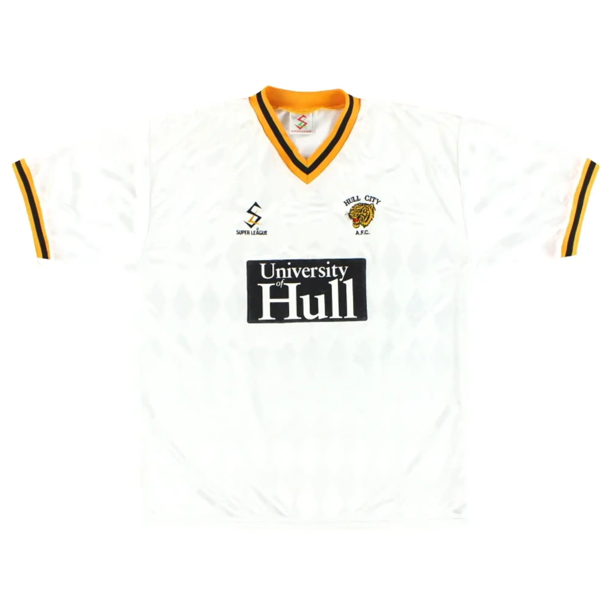 1997-98 Hull City Away Shirt L - Hull City / Excellent 