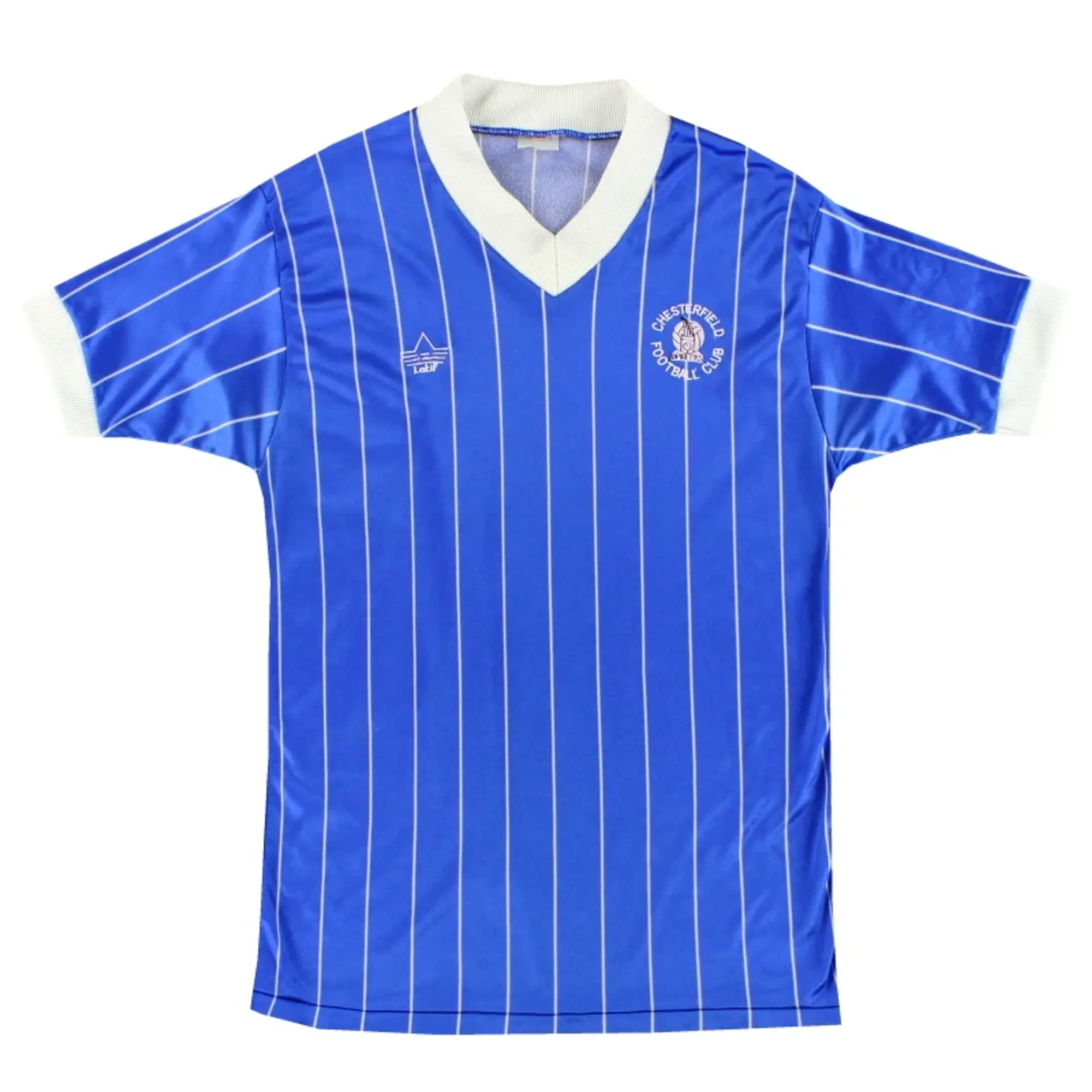 1982-83 Chesterfield Latif Home Shirt M - Chesterfield / Excellent 