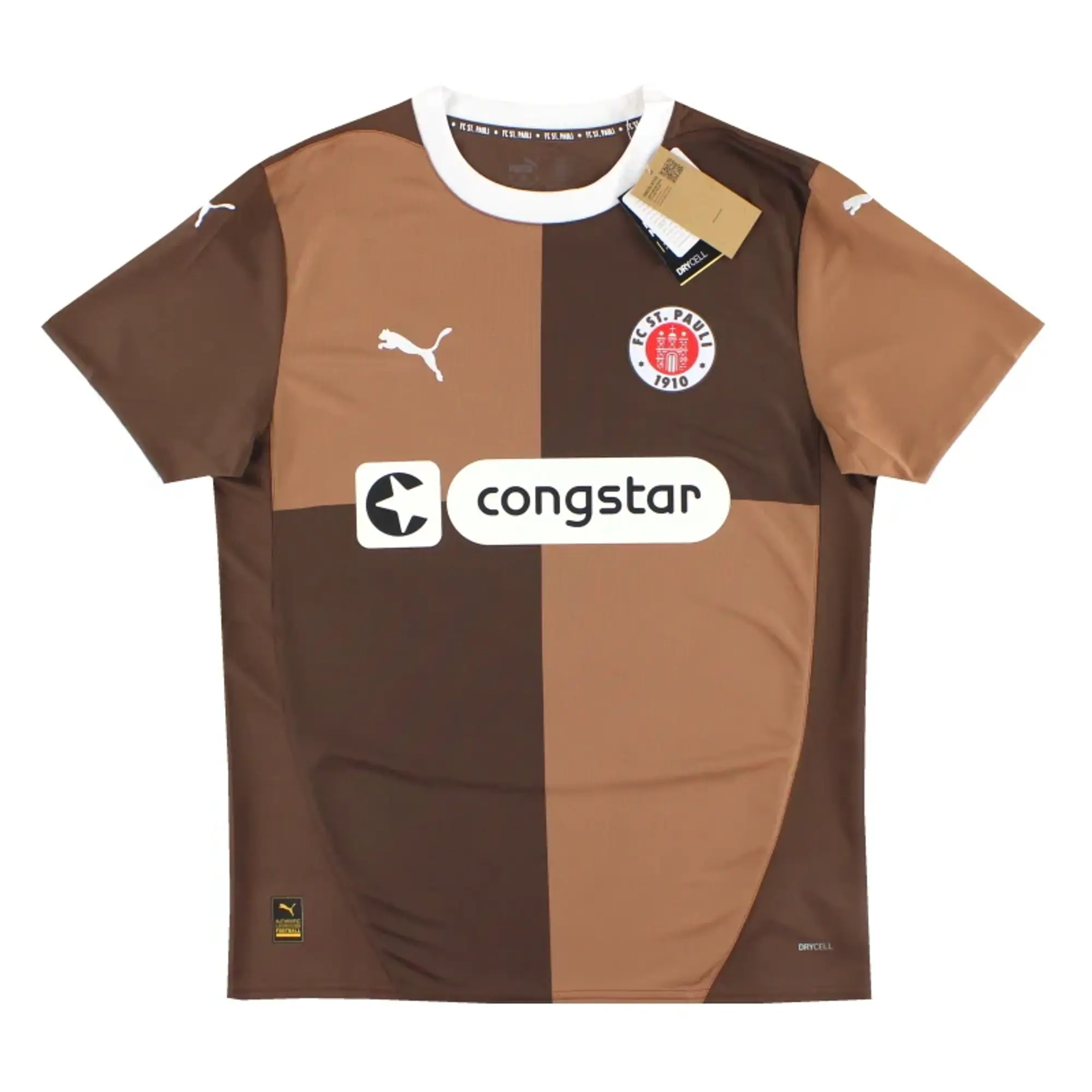 2023-24 FC St. Pauli Puma Home Shirt *BNIB* M - Other German Clubs / BNIB 