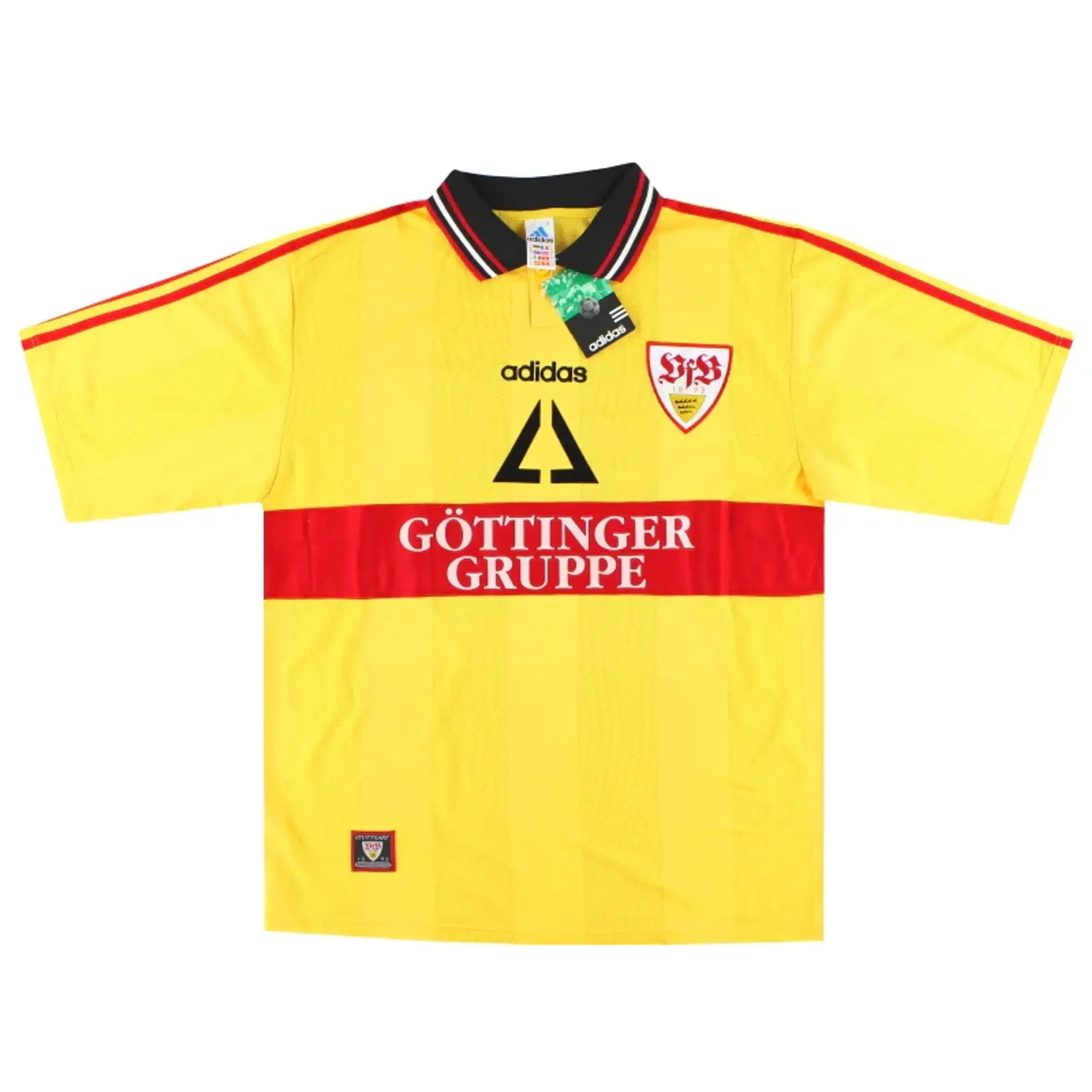 1997-98 Stuttgart adidas Third Shirt *w/tags* XL - Other German Clubs / w/tags 