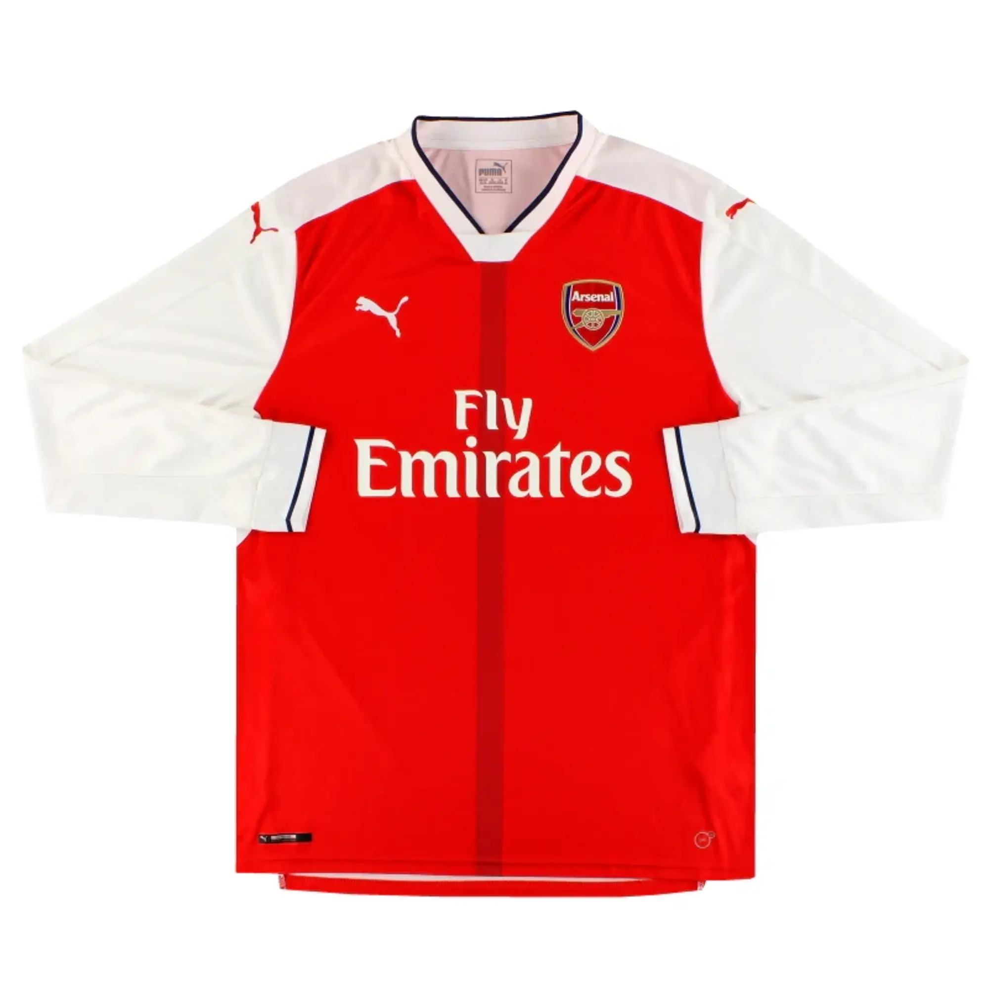 2016-17 Arsenal Puma Home Shirt L/S XL - Arsenal / Excellent 