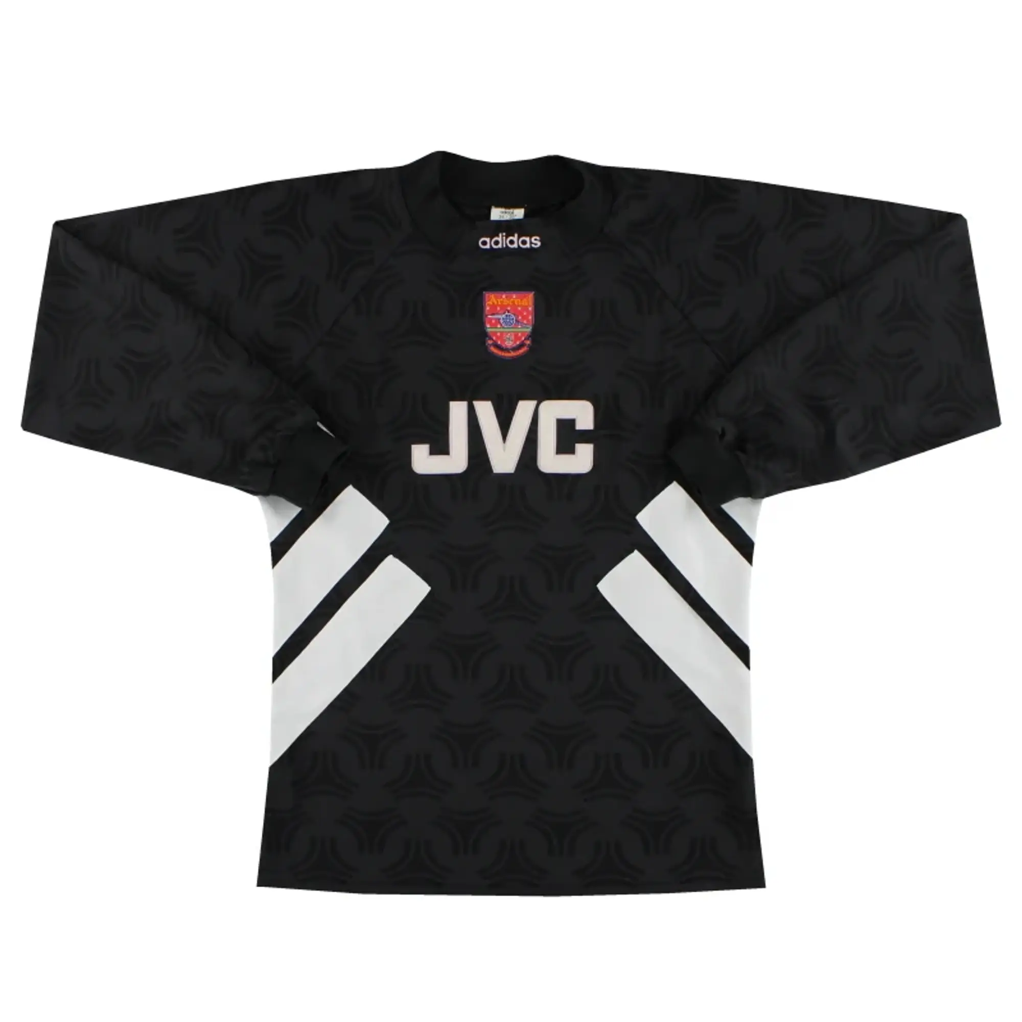 1993-94 Arsenal adidas Goalkeeper Shirt *Mint* S - Arsenal / Mint 