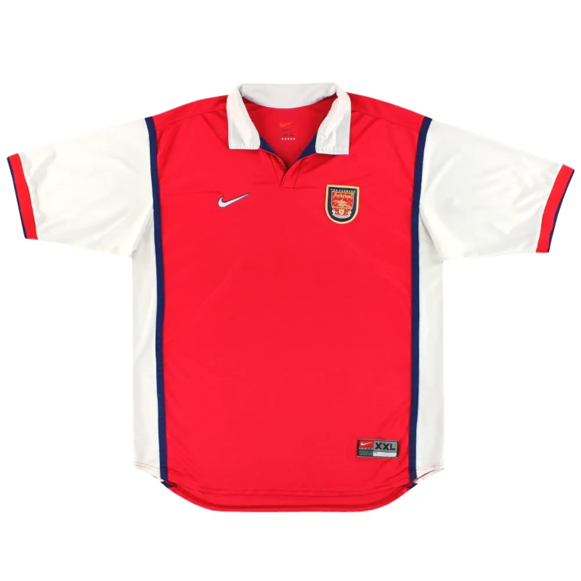1998-99 Arsenal Nike Home Shirt XXL - Arsenal / Excellent 