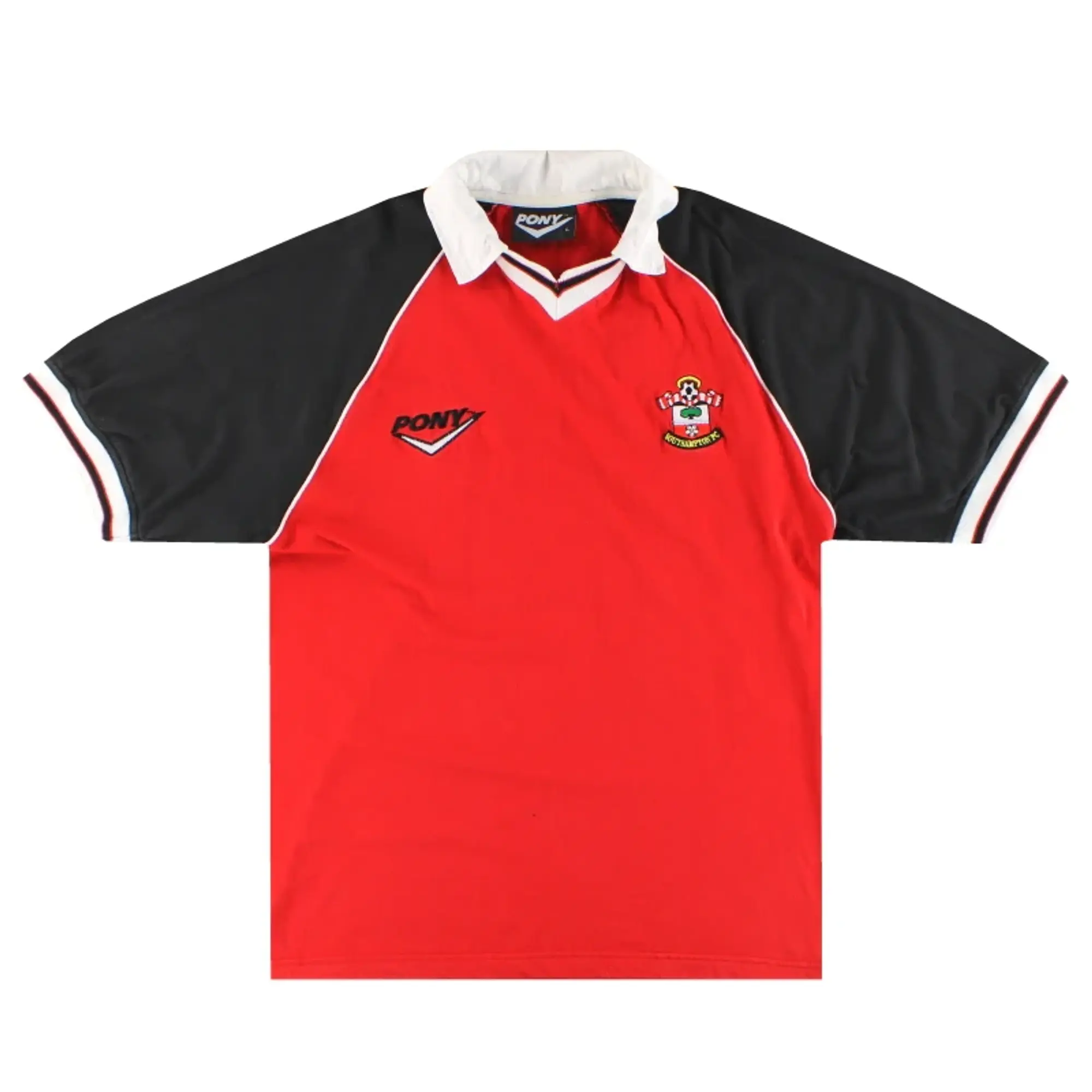 1994-95 Southampton Pony Polo Shirt L - Southampton / Very good 