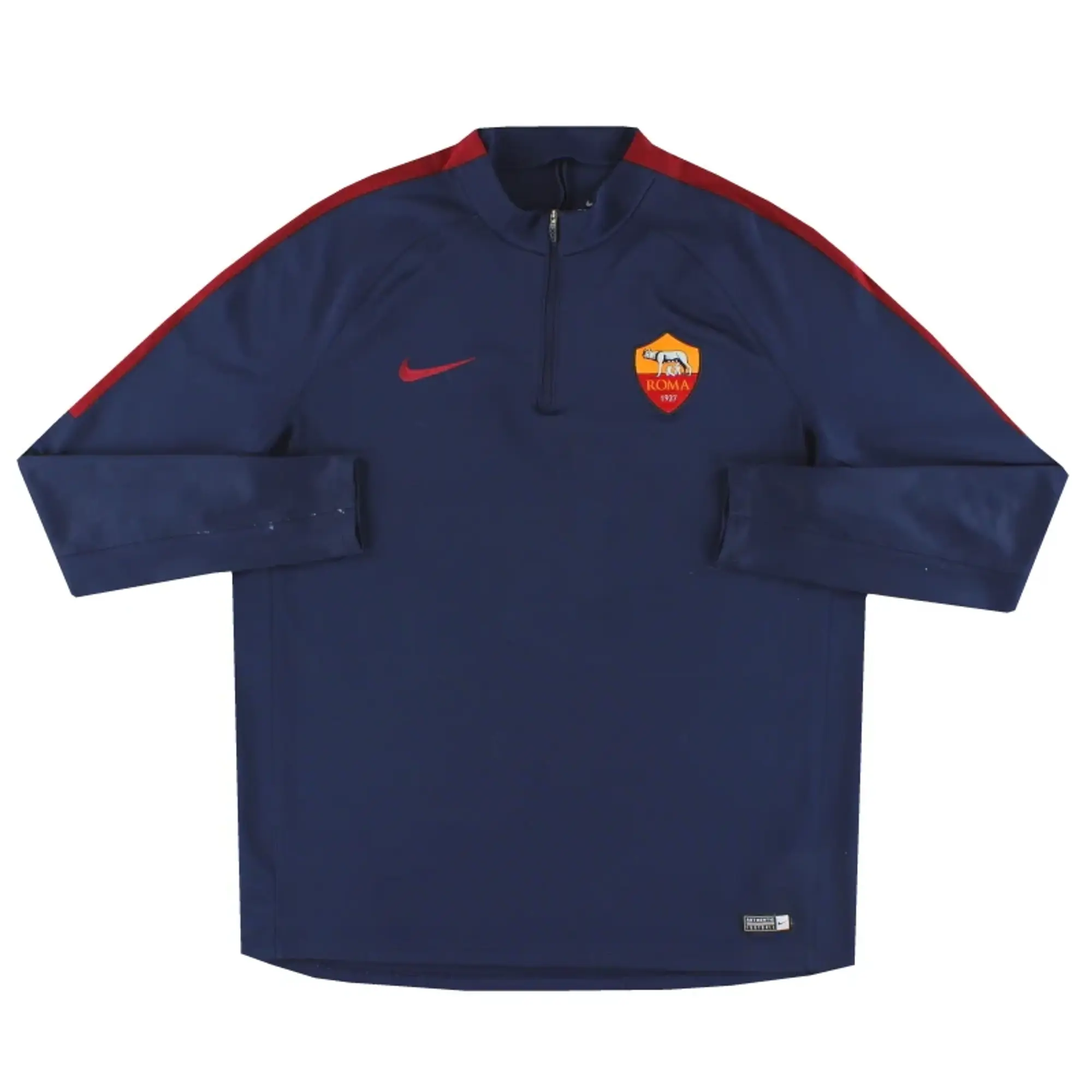 2016-17 Roma Nike 1/4 Zip Top XL - Roma / Very good 
