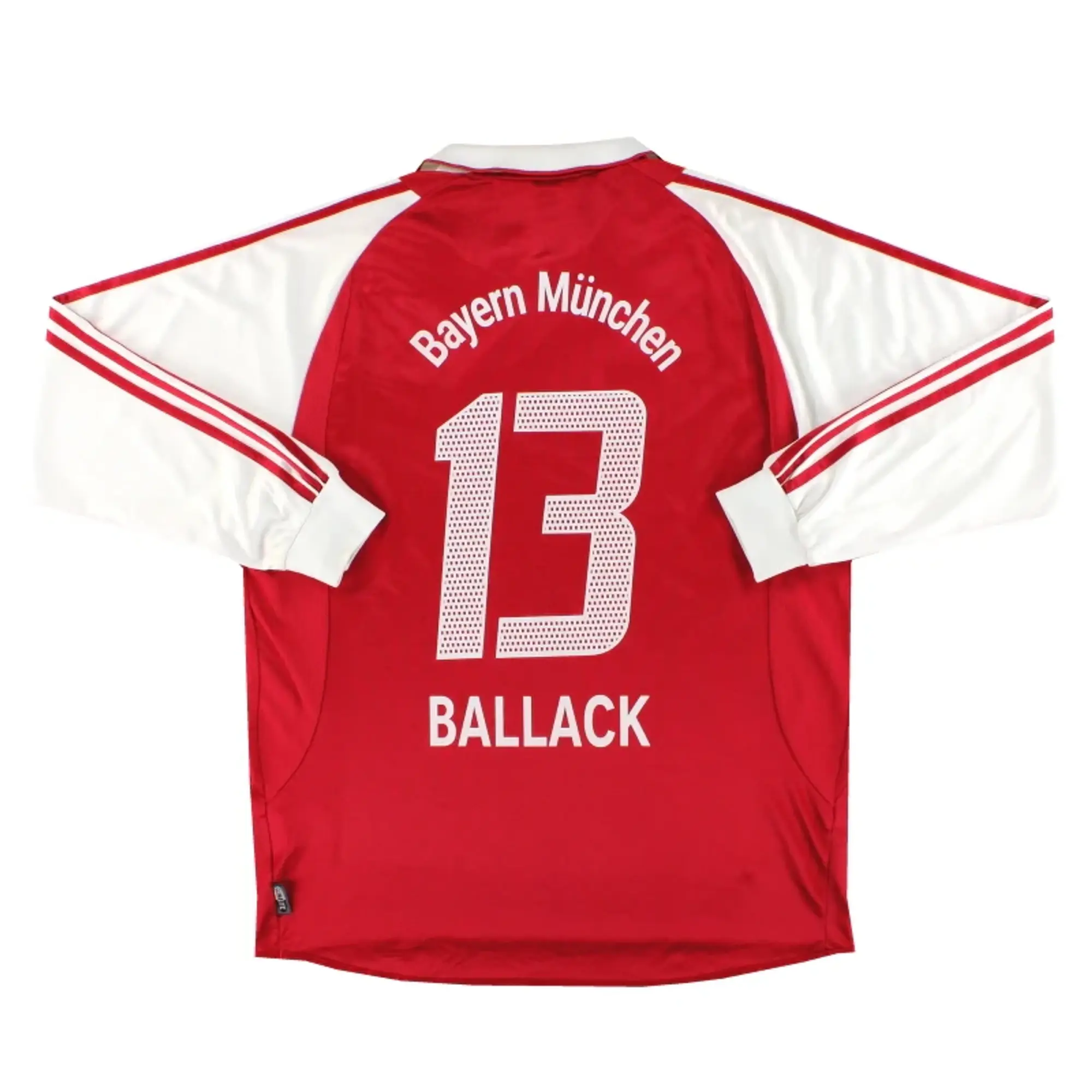2003-04 Bayern Munich adidas Home Shirt Ballack #13 L/S XL - Bayern Munich / Excellent 