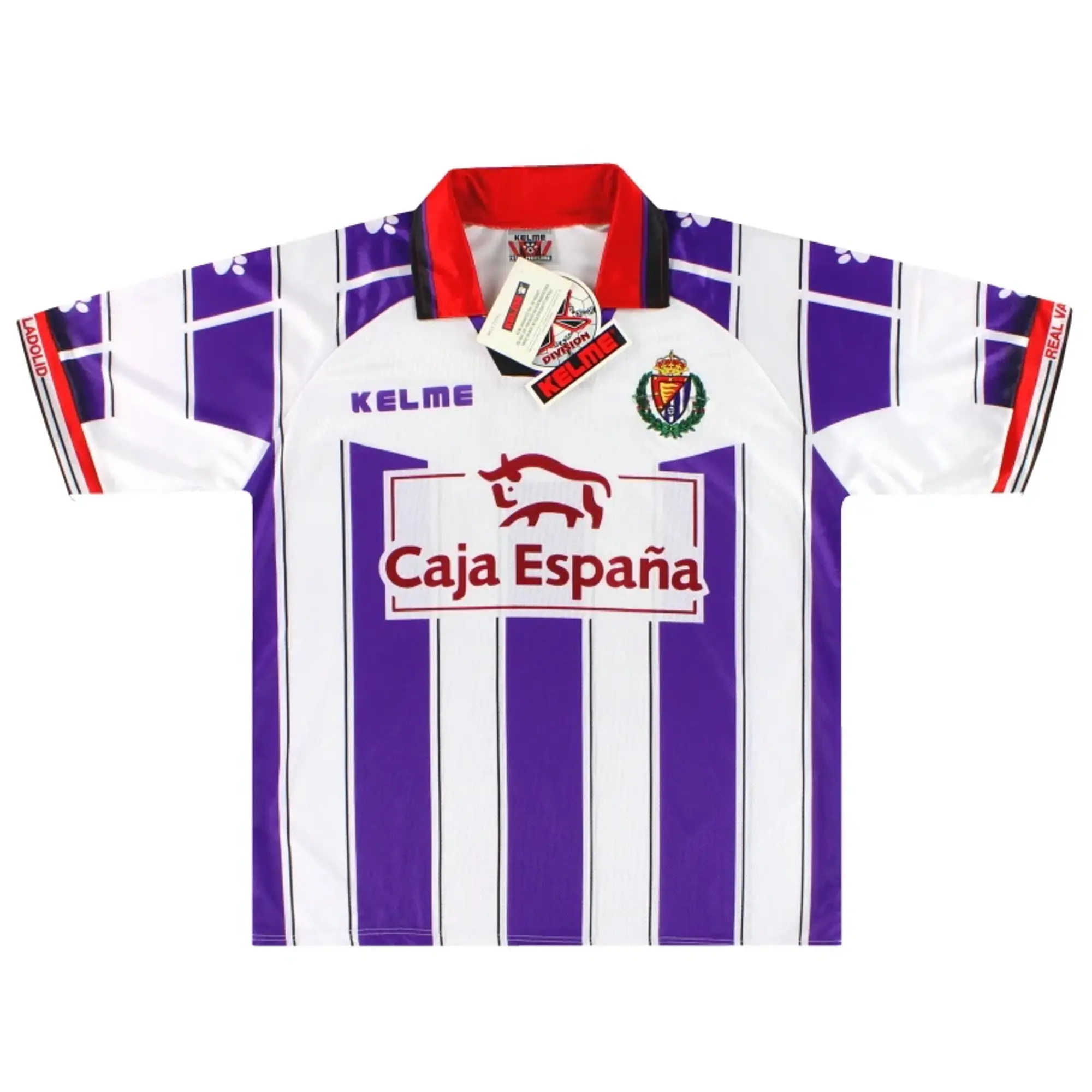 1997-99 Real Valladolid Kelme Home Shirt *w/tags* S - Other Spanish Clubs / w/tags 