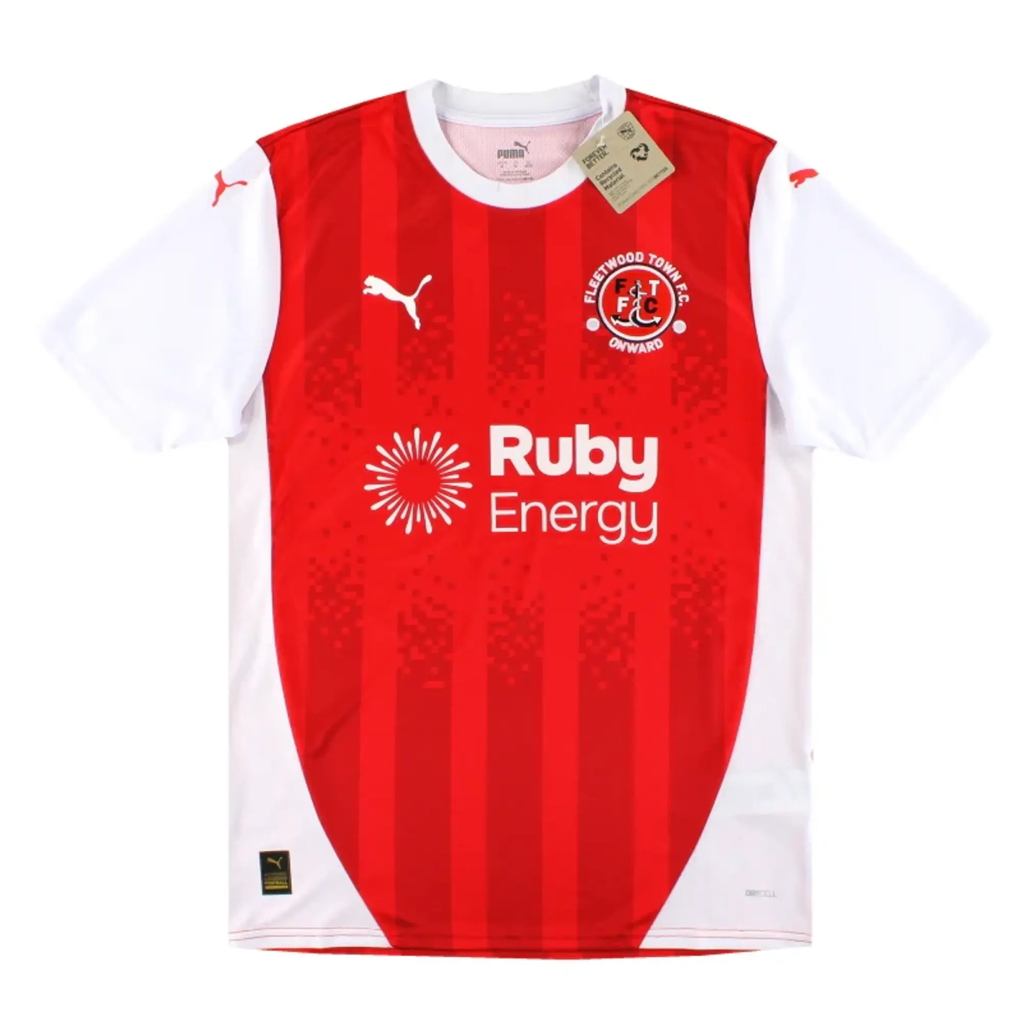 2024-25 Fleetwood Town Puma Home Shirt *w/tags* - Fleetwood Town / w/tags 