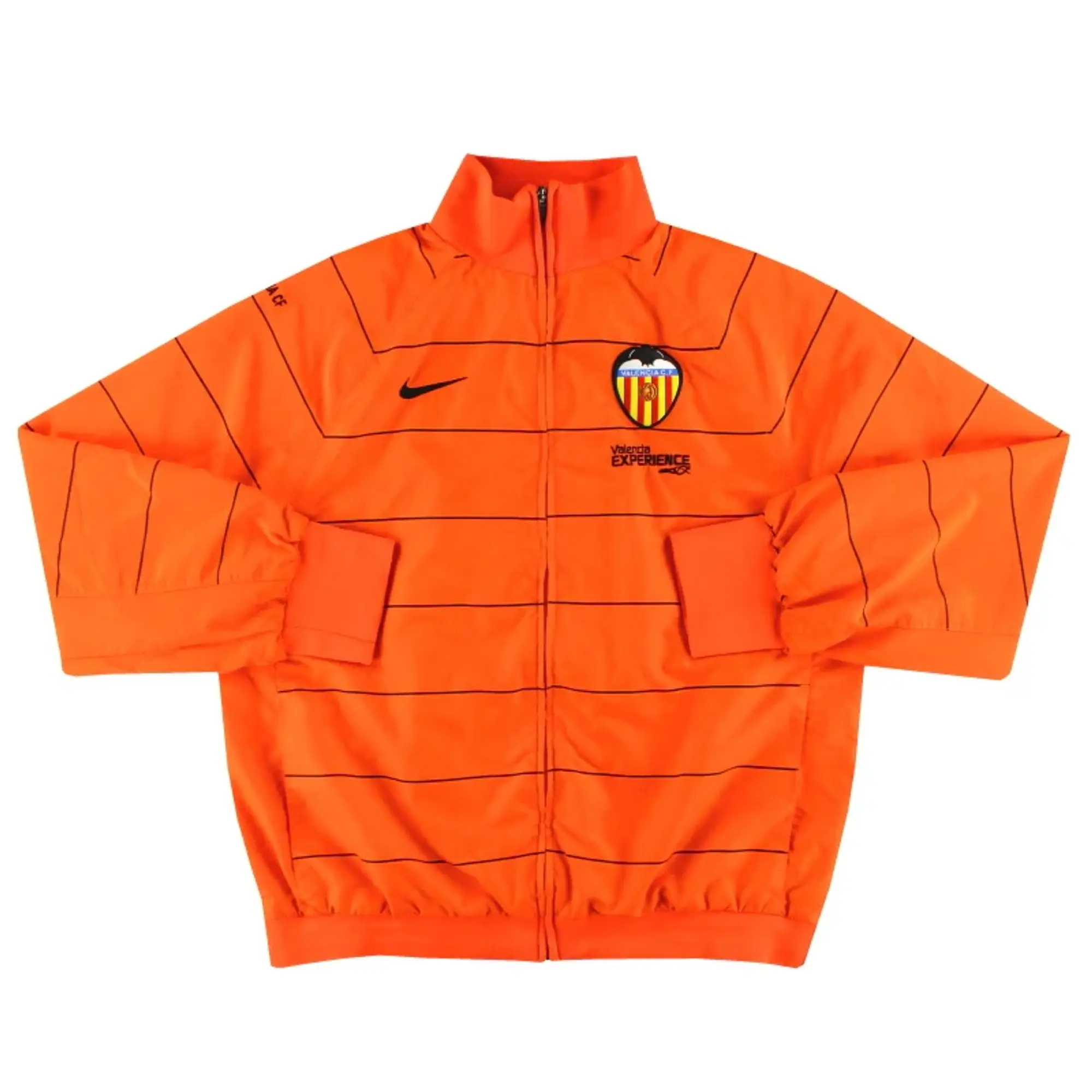 2008-09 Valencia Nike Track Jacket L - Valencia / Excellent 