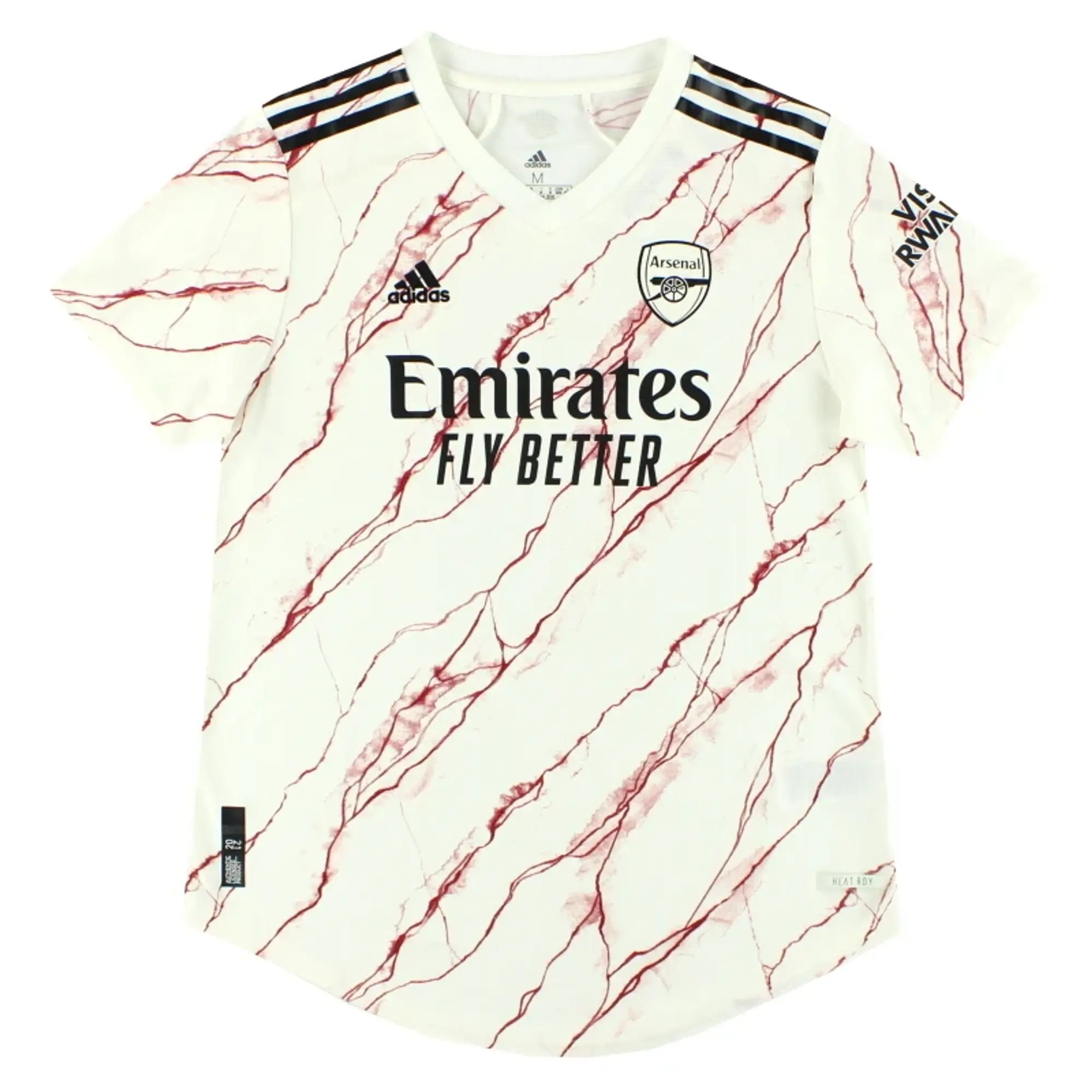 2020-21 Arsenal adidas Authentic Women's Away Shirt M - Arsenal / Excellnet 