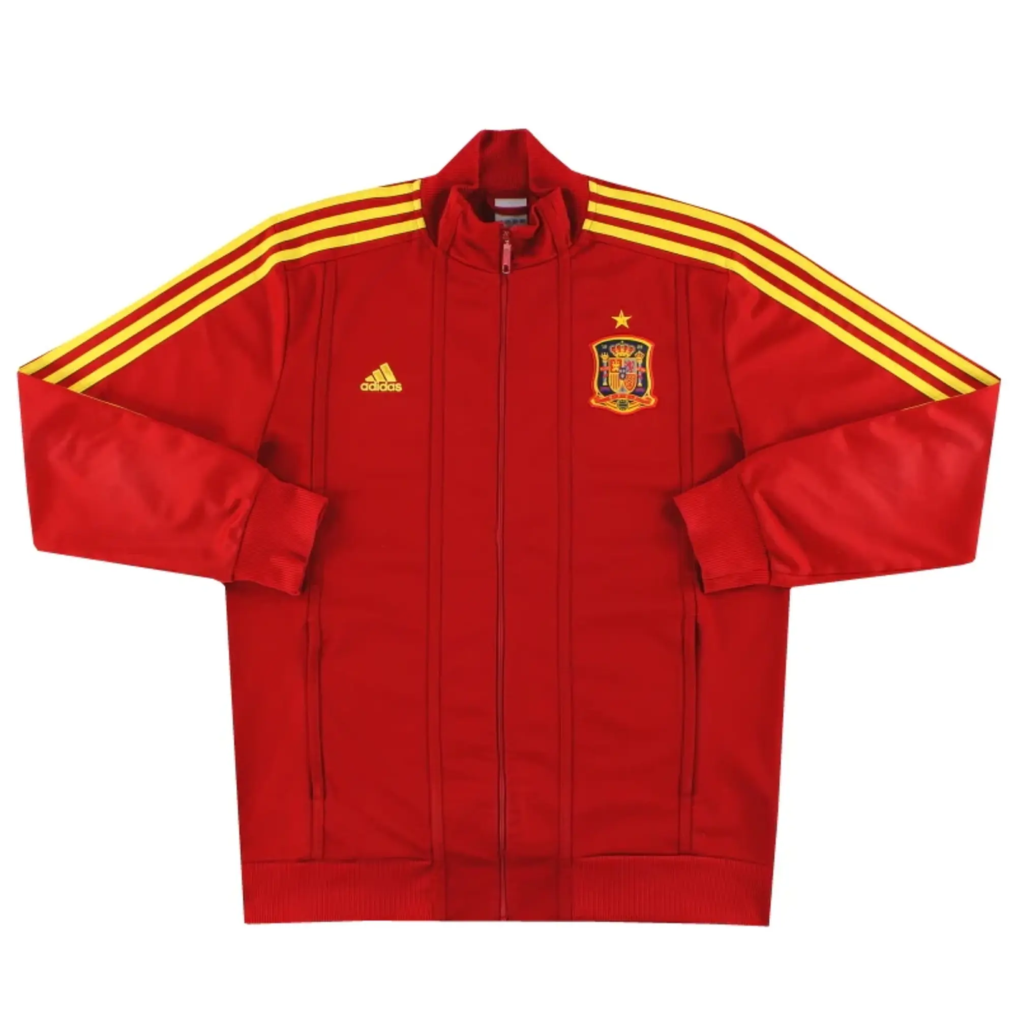 2012-13 Spain adidas Track Jacket L - Spain / Excellent 