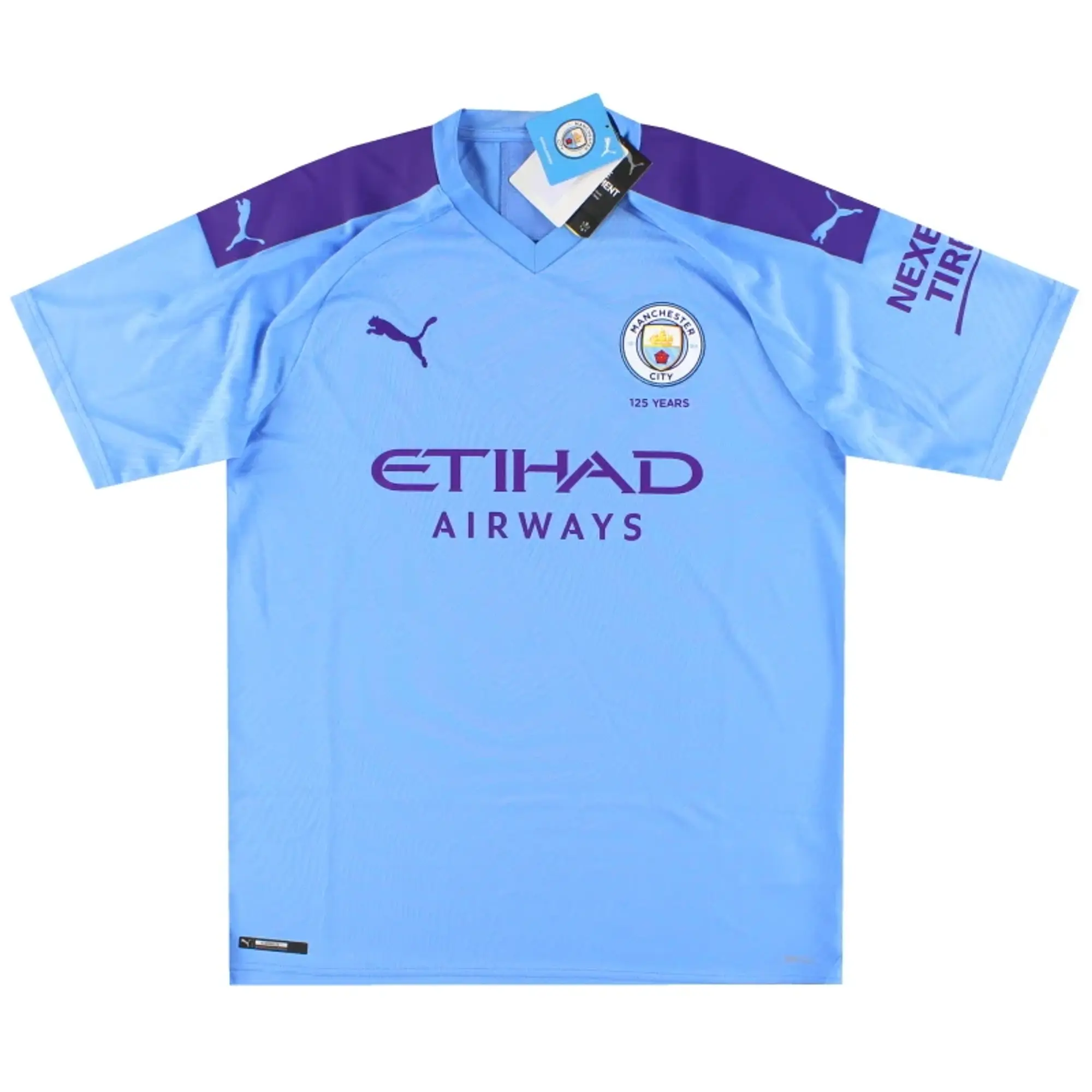 2019-20 Manchester City Puma '125 Years' Home Shirt *w/tags* M - Manchester City / w/tags 