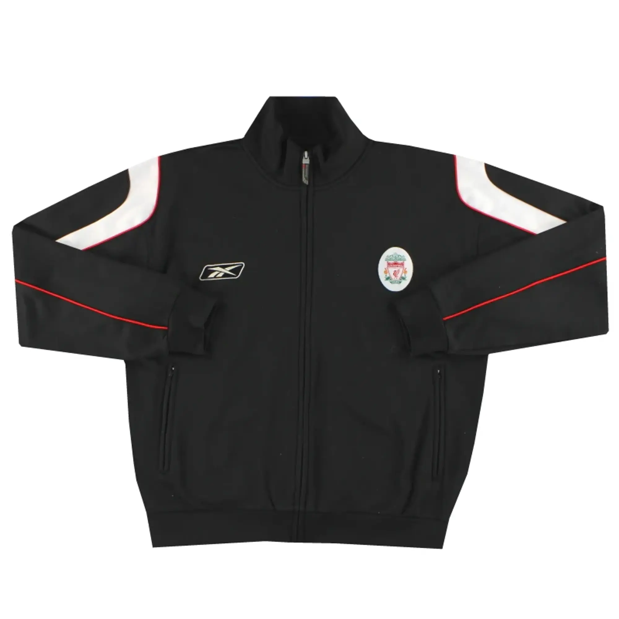 2003-05 Liverpool Reebok Track Top L - Liverpool / Excellent 