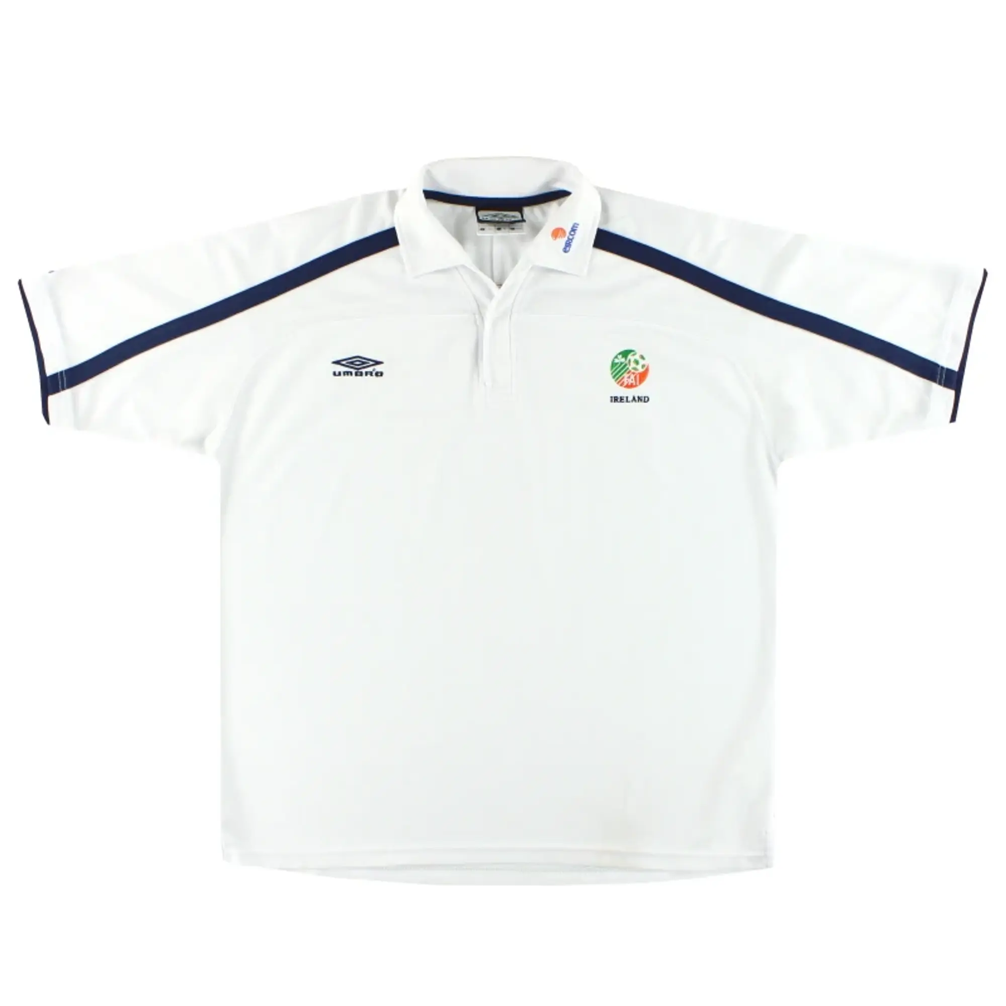 2002 Ireland Umbro Polo Shirt XL - Ireland / Excellent 