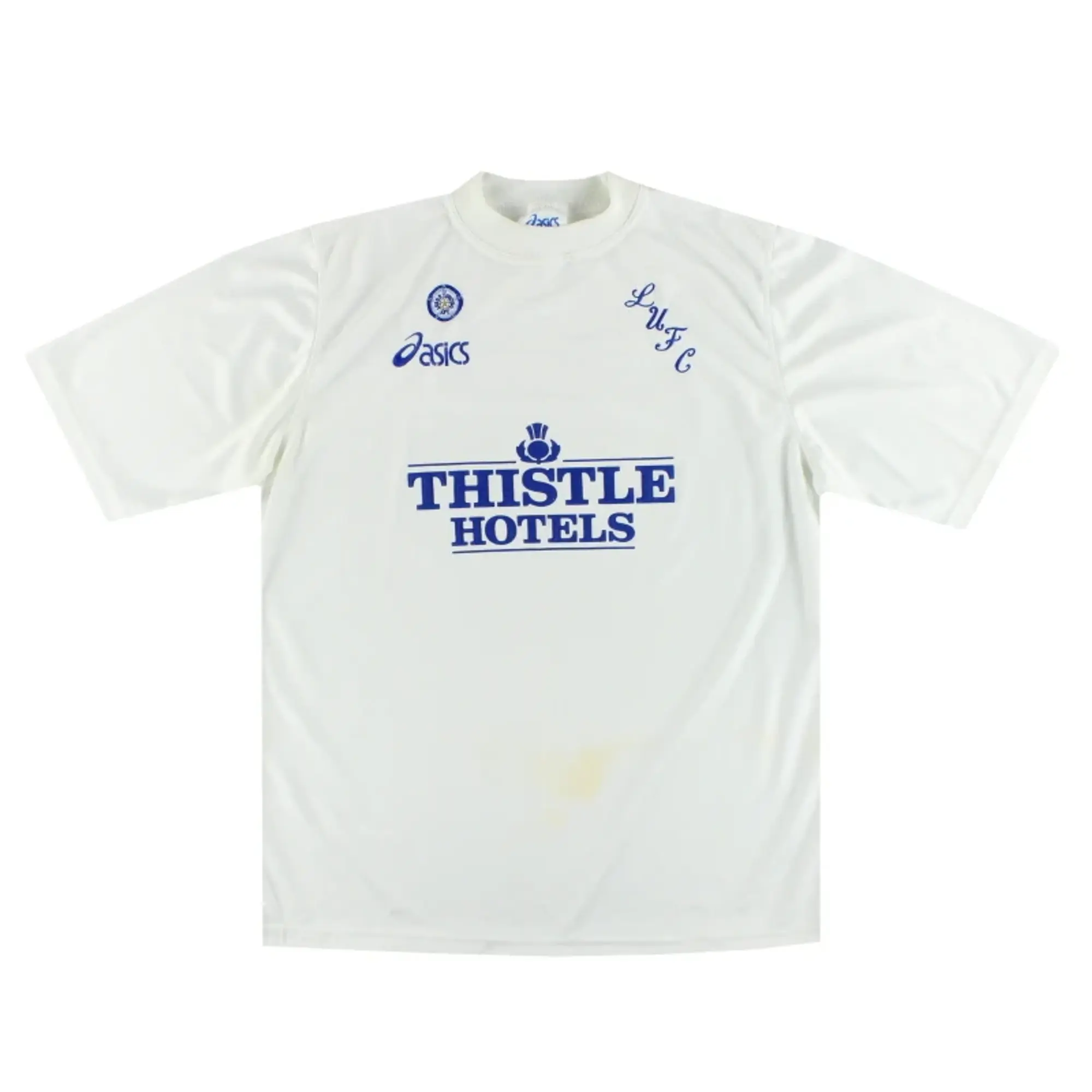 1995-96 Leeds Asics Home Shirt XL - Leeds / Excellent 