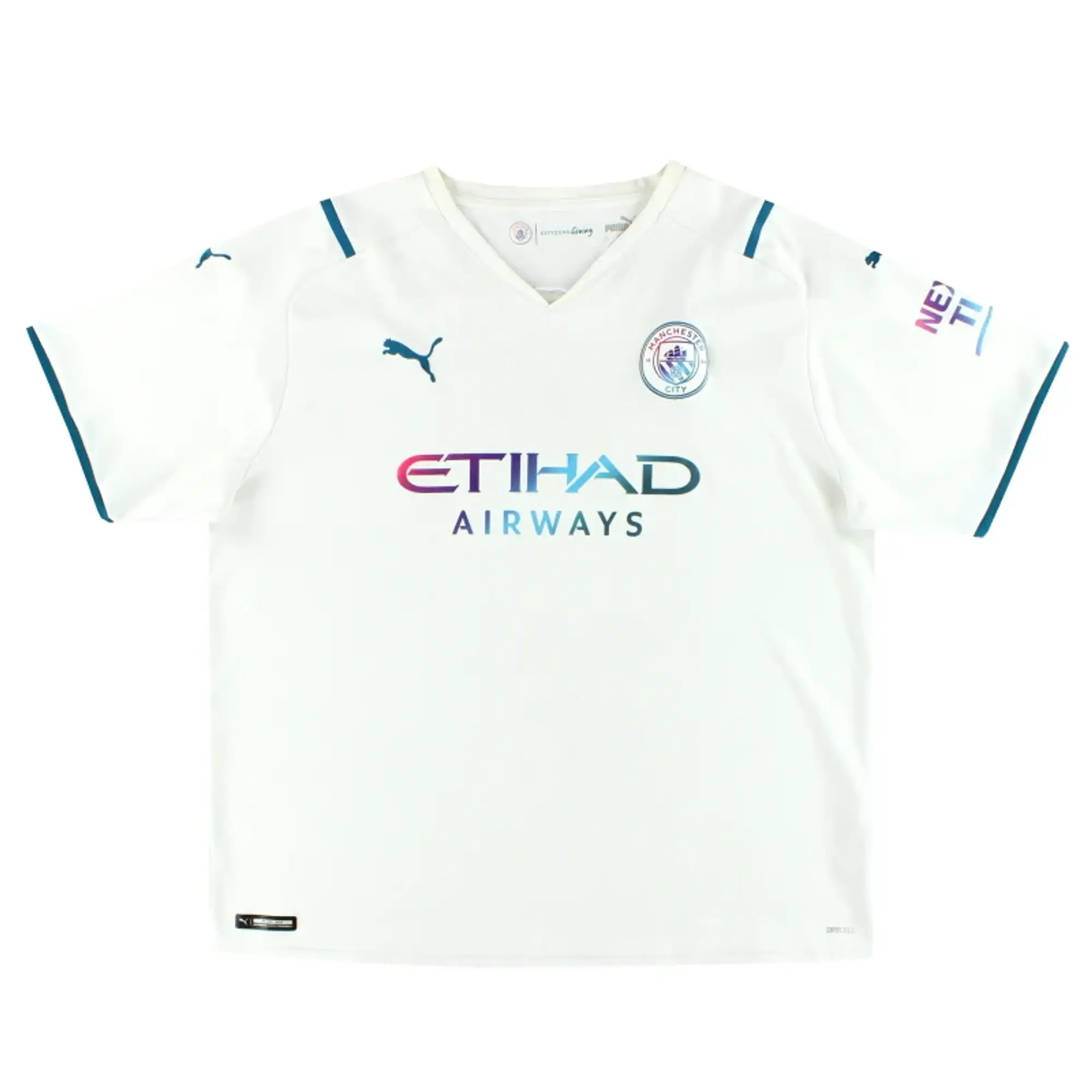 2021-22 Manchester City Puma Away Shirt XXL - Manchester City / Very Good 
