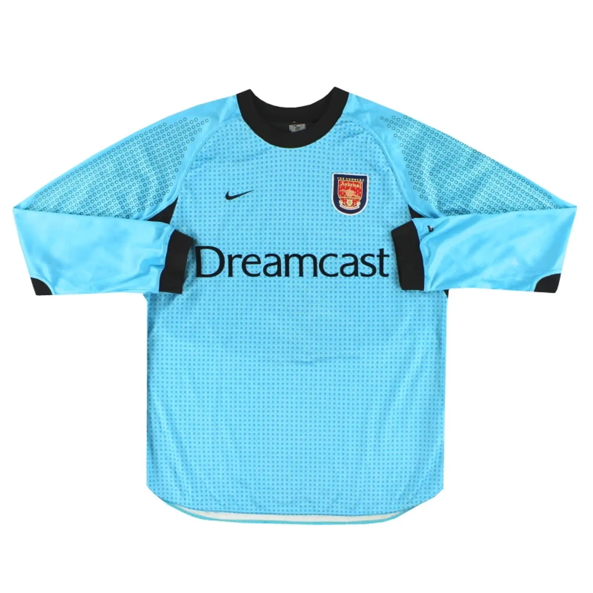 2000-01 Arsenal Nike Goalkeeper Shirt L - Arsenal / Very Good 