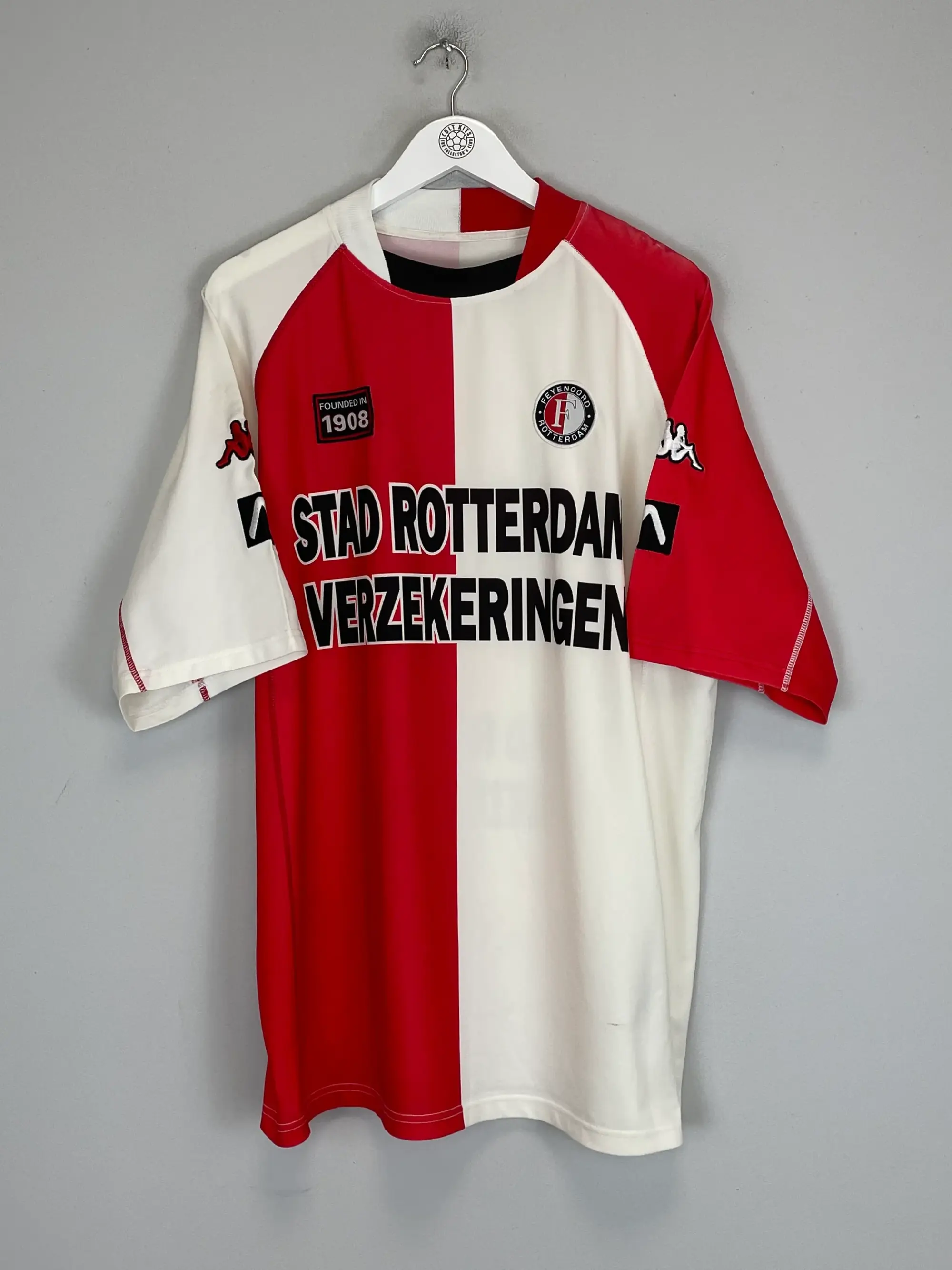 2002/03 FEYENOORD HOME SHIRT (L) KAPPA | Cult Kits