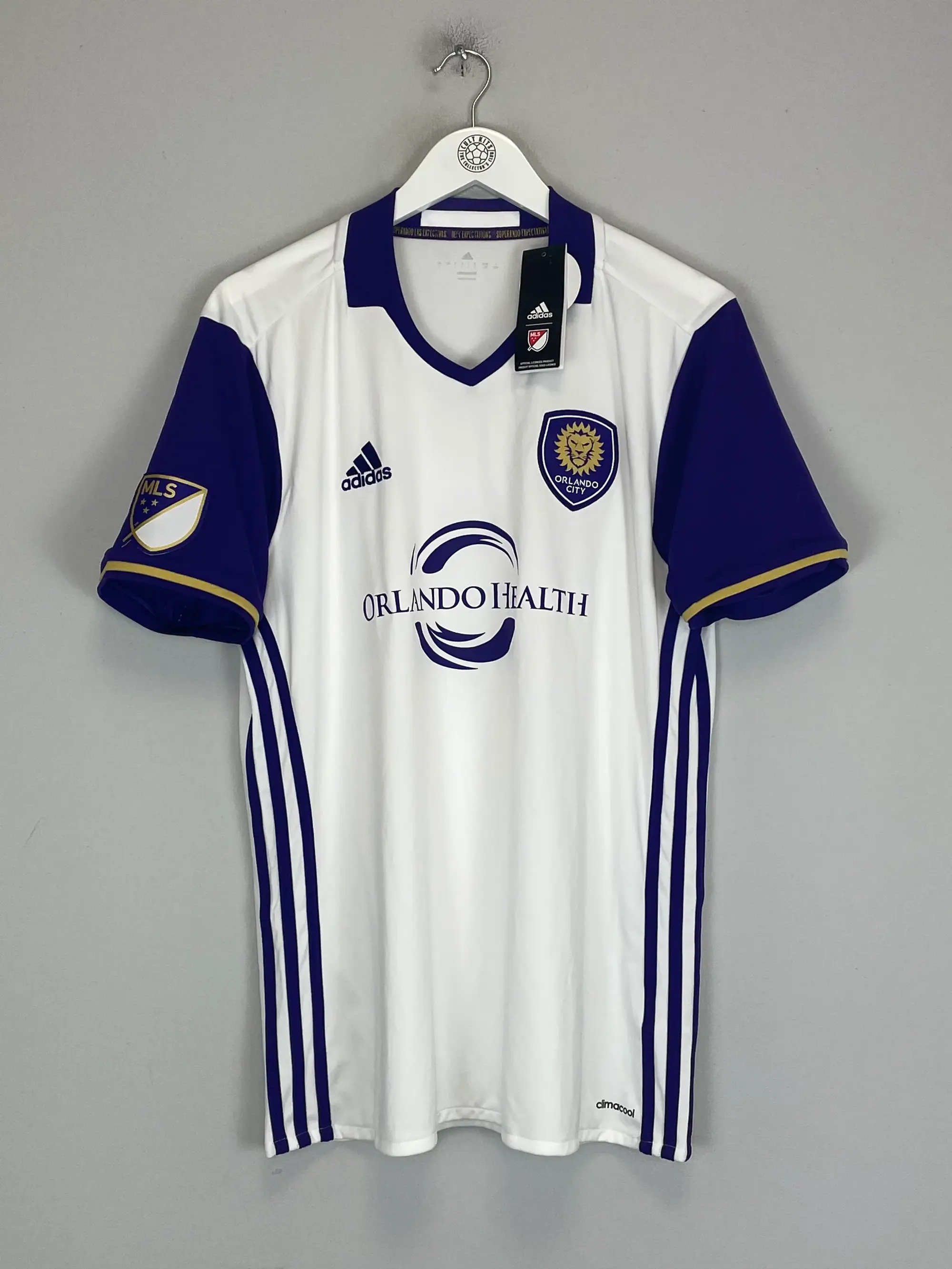 2016 ORLANDO CITY *BNWT* AWAY SHIRT (L) ADIDAS | Cult Kits