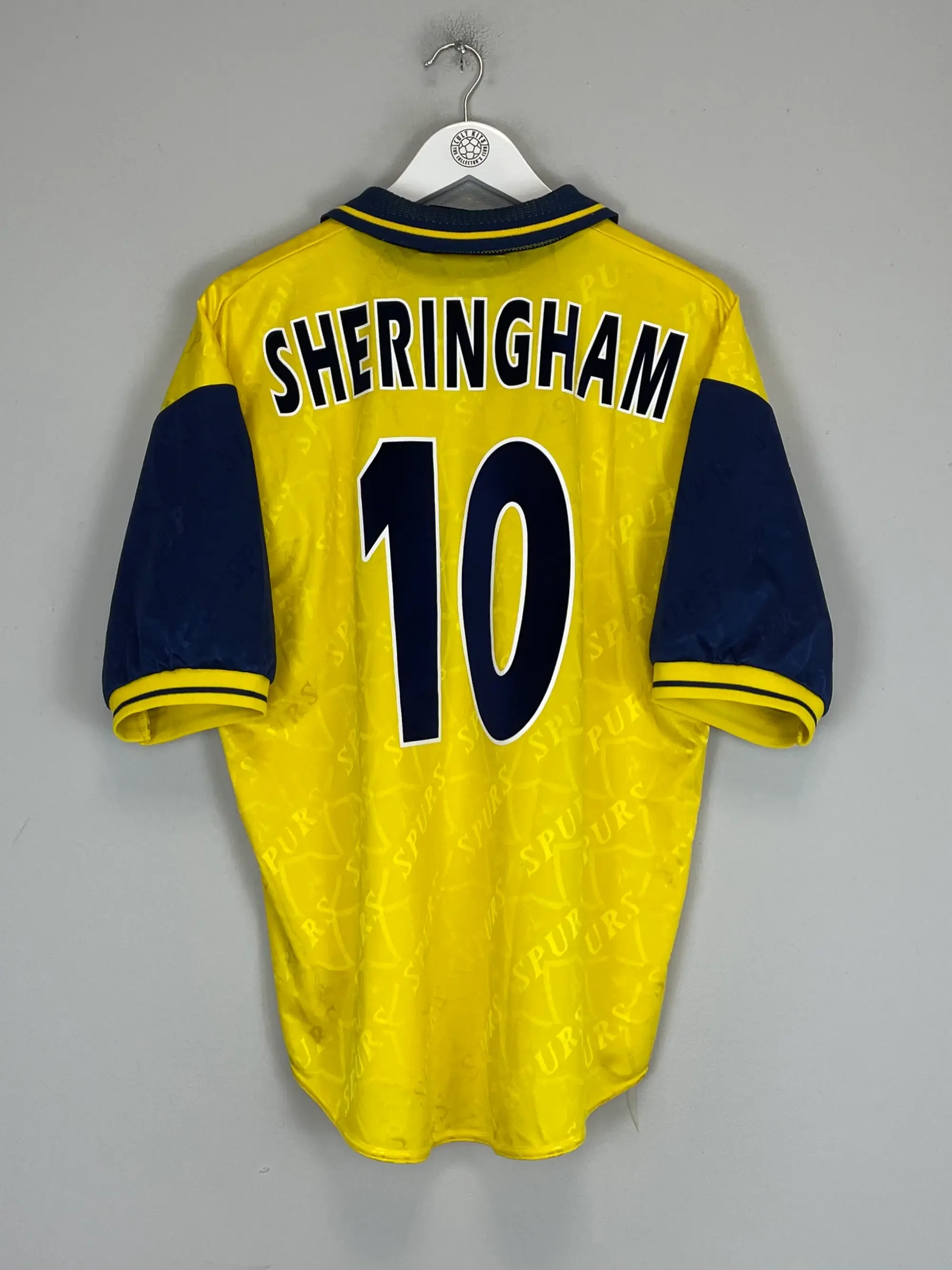 1995/97 TOTTENHAM SHERINGHAM #10 THIRD SHIRT (L) PONY | Cult Kits